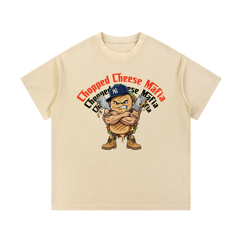 Mineral Wash Waffle Knit T-Shirt