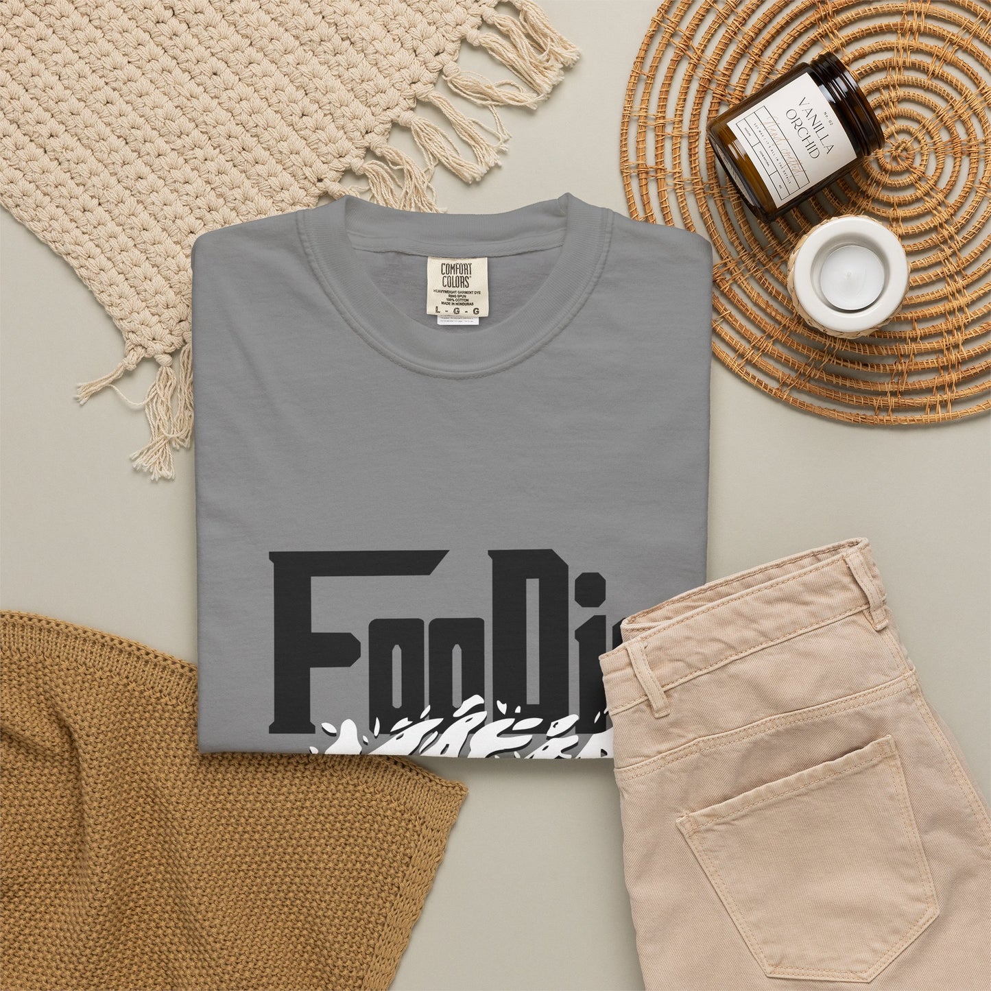 L.O.E.F Foodie Mafia Tee Shirt (White)