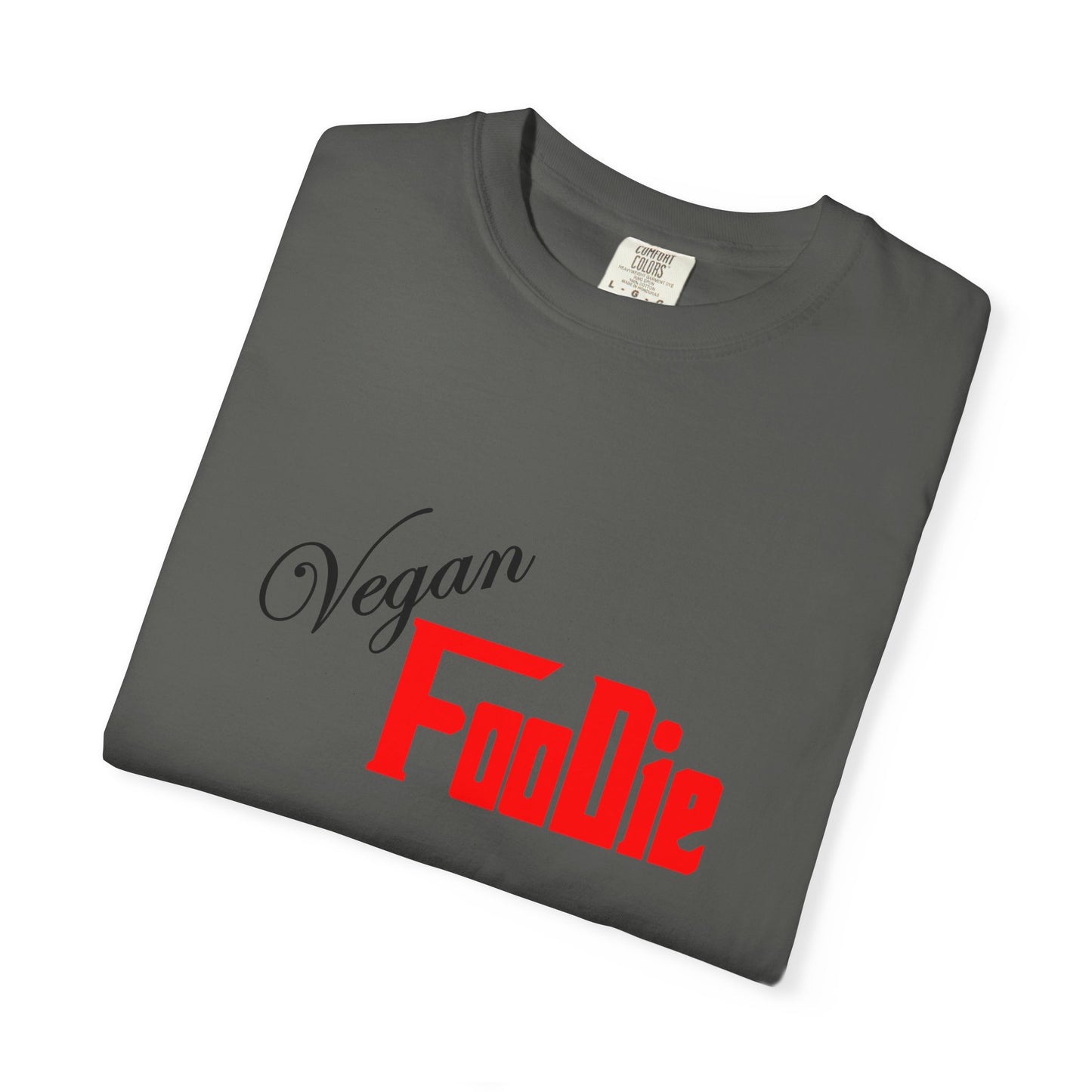 L.O.E.F Unisex Vegan Foodie Tee Shirt (Fiery Red)