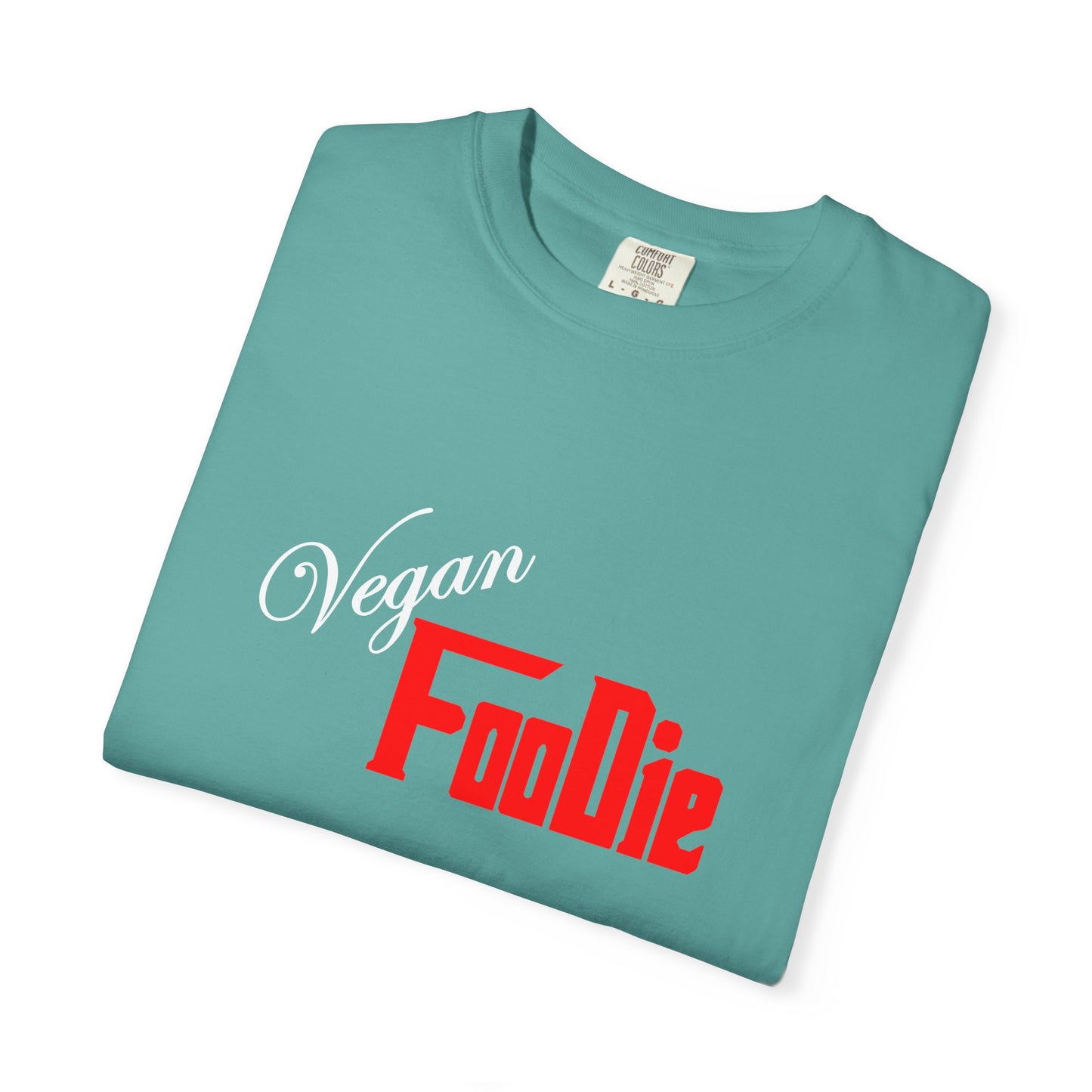 L.O.E.F Unisex Vegan Foodie Tee Shirt (Fiery Red)