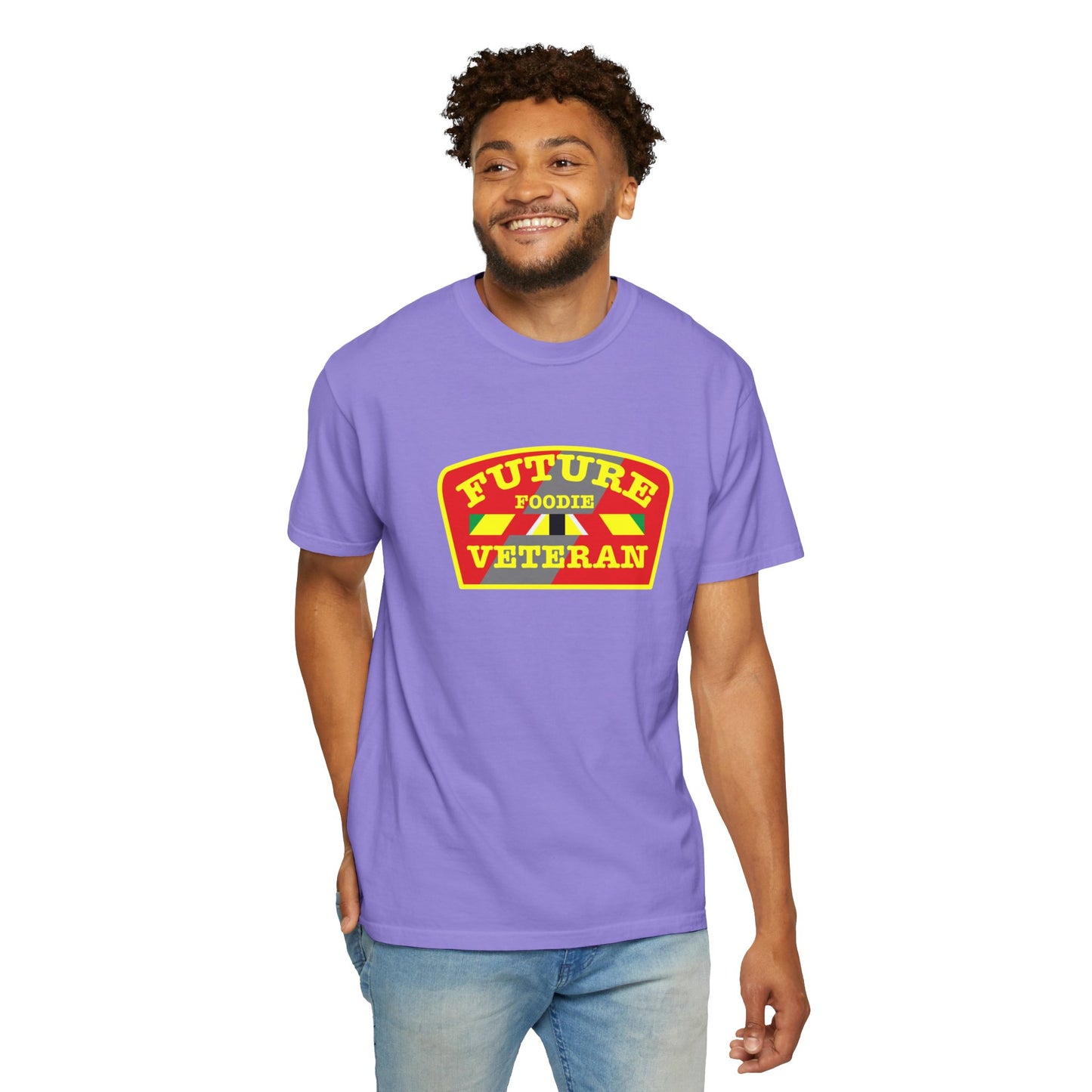 L.O.E.F Future Foodie Veteran Unisex Tee Shirt (Yellow)