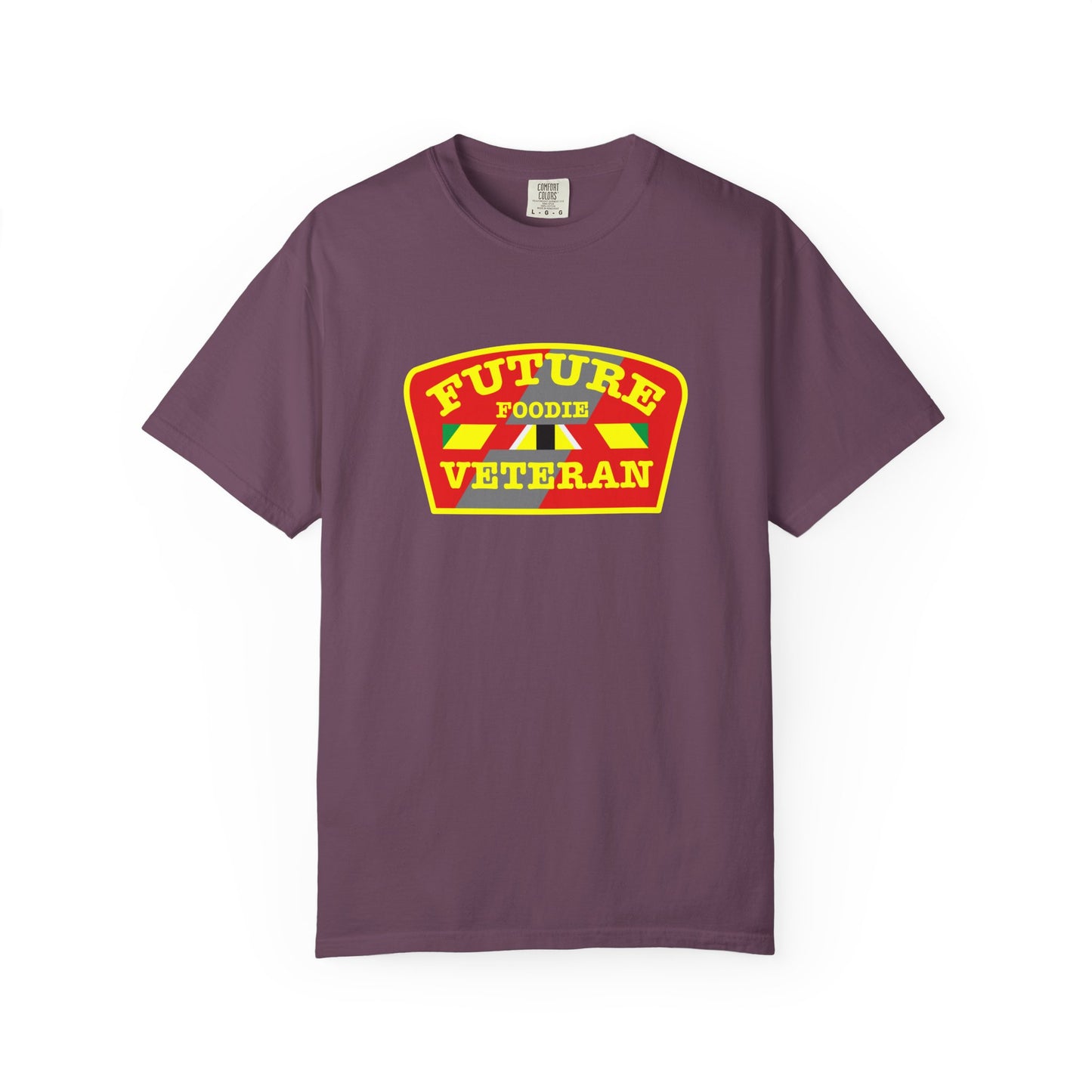 L.O.E.F Future Foodie Veteran Unisex Tee Shirt (Yellow)