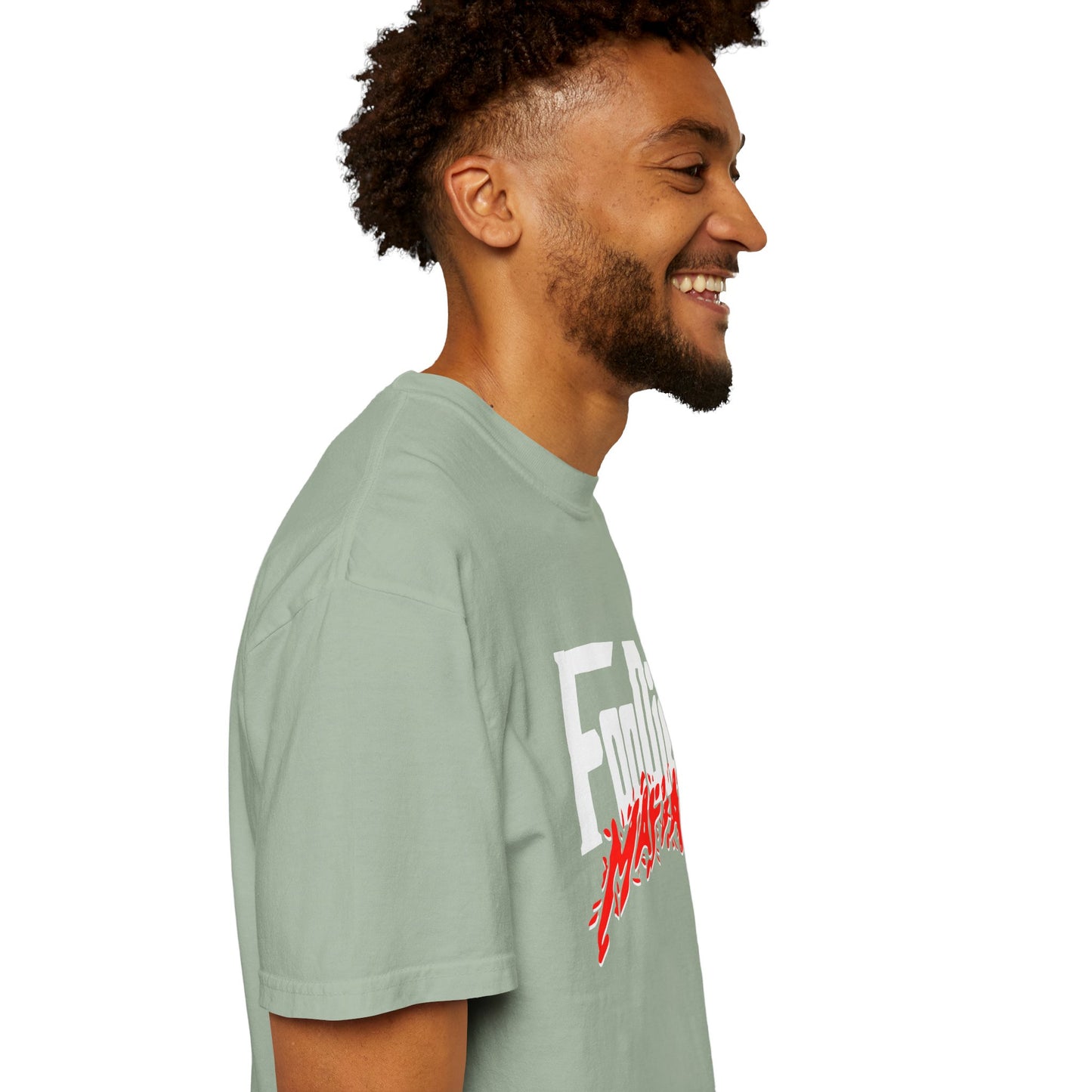 L.O.E.F Foodie Mafia Unisex Tee Shirt  (Red)