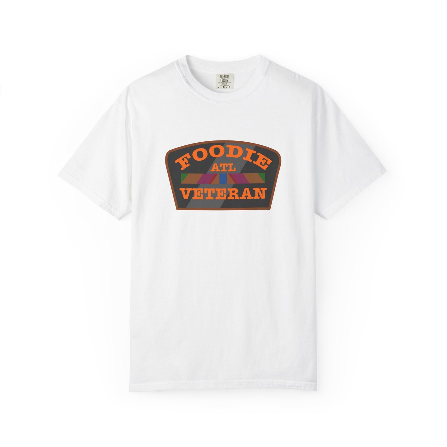 L.O.E.F Foodie Veteran ATL Unisex Tee Shirt (Orange)