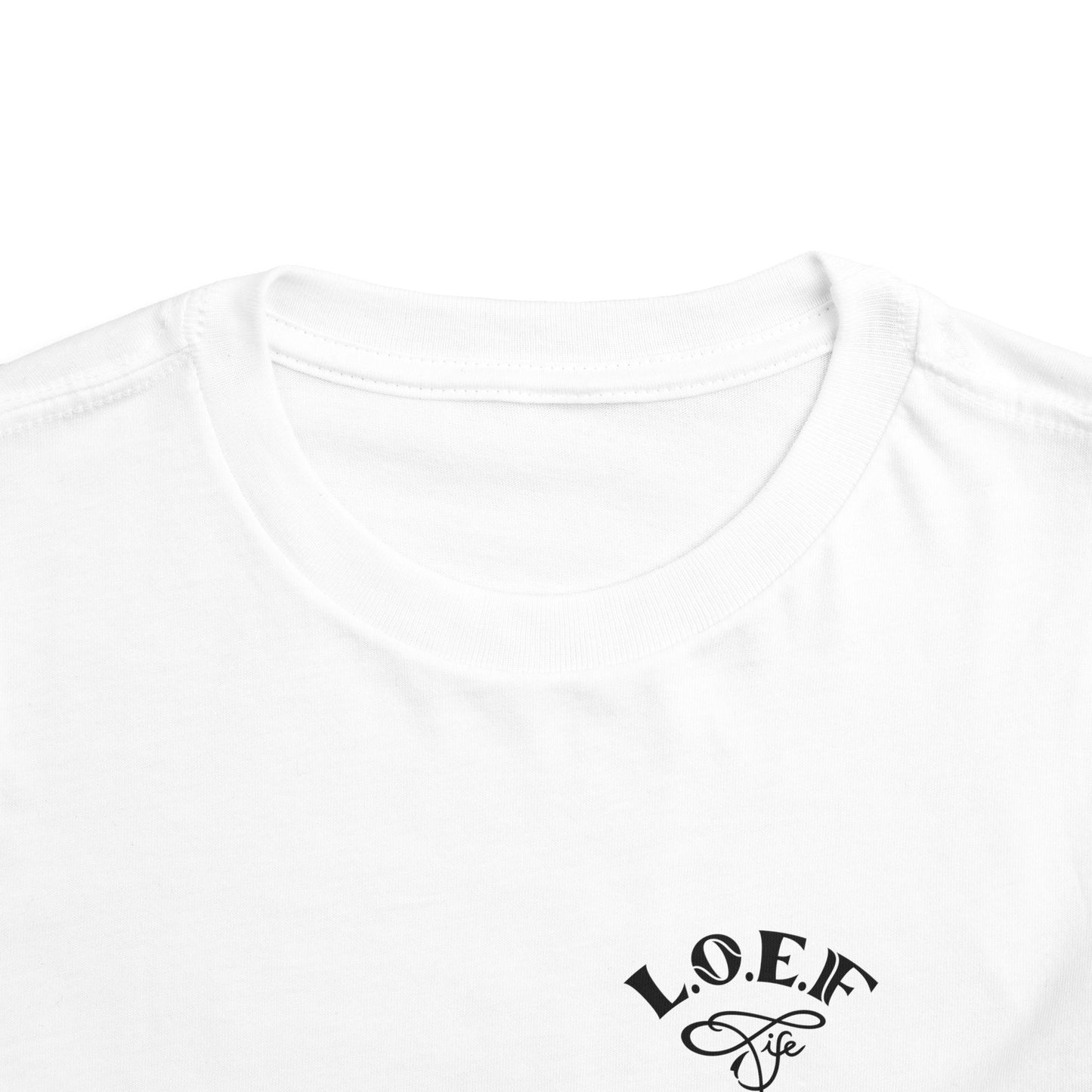 L.O.E.F Foodie 4Life Baby Short Sleeve Tee Shirt (Dark Blue)