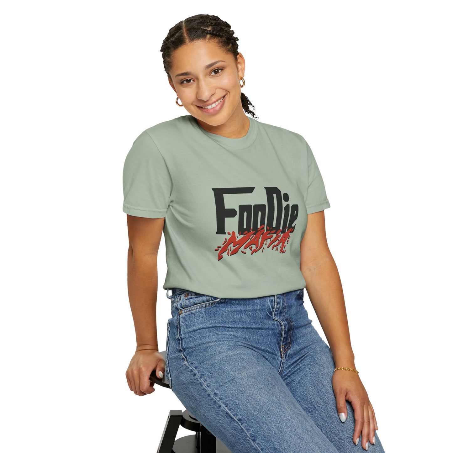 L.O.E.F Foodie Mafia Unisex Tee Shirt (Blood Orange)