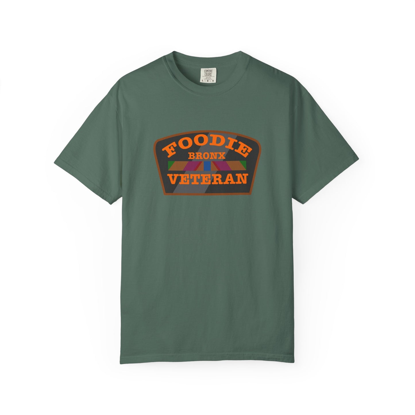 L.O.E.F Foodie Veteran Bronx Unisex Tee Shirt (Orange)