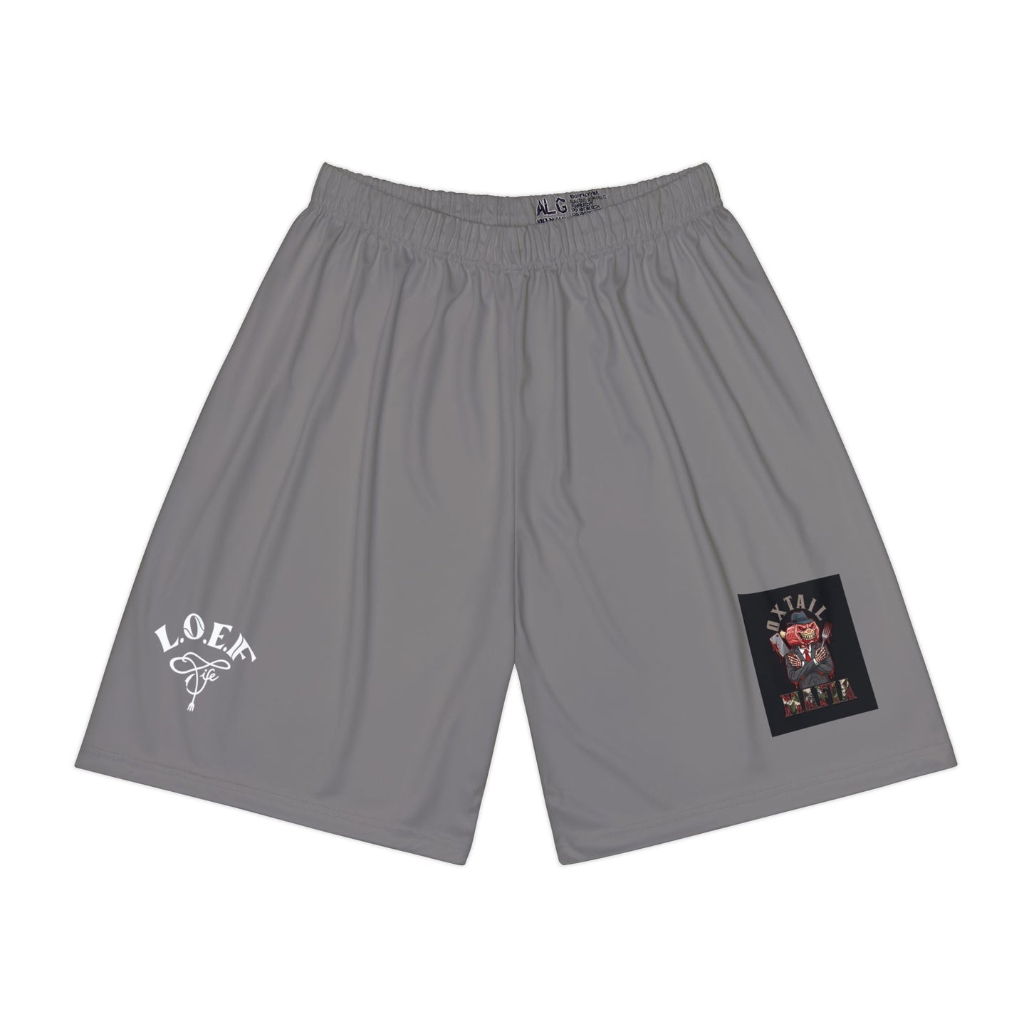 L.O.E.F Oxtail Mafia Men Athletic Shorts
