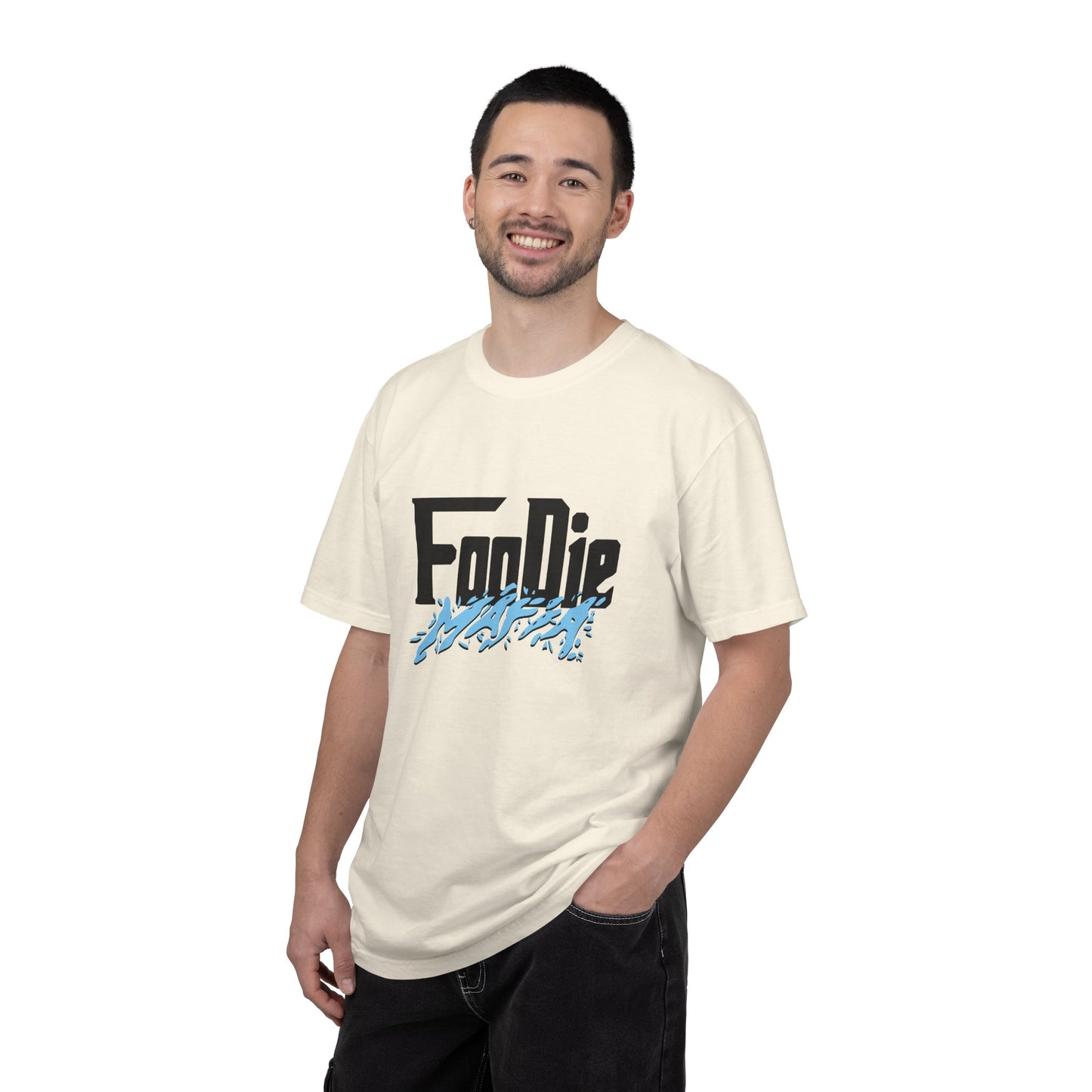 L.O.E.F Foodie Mafia Unisex Tee Shirt (Baby Blue)