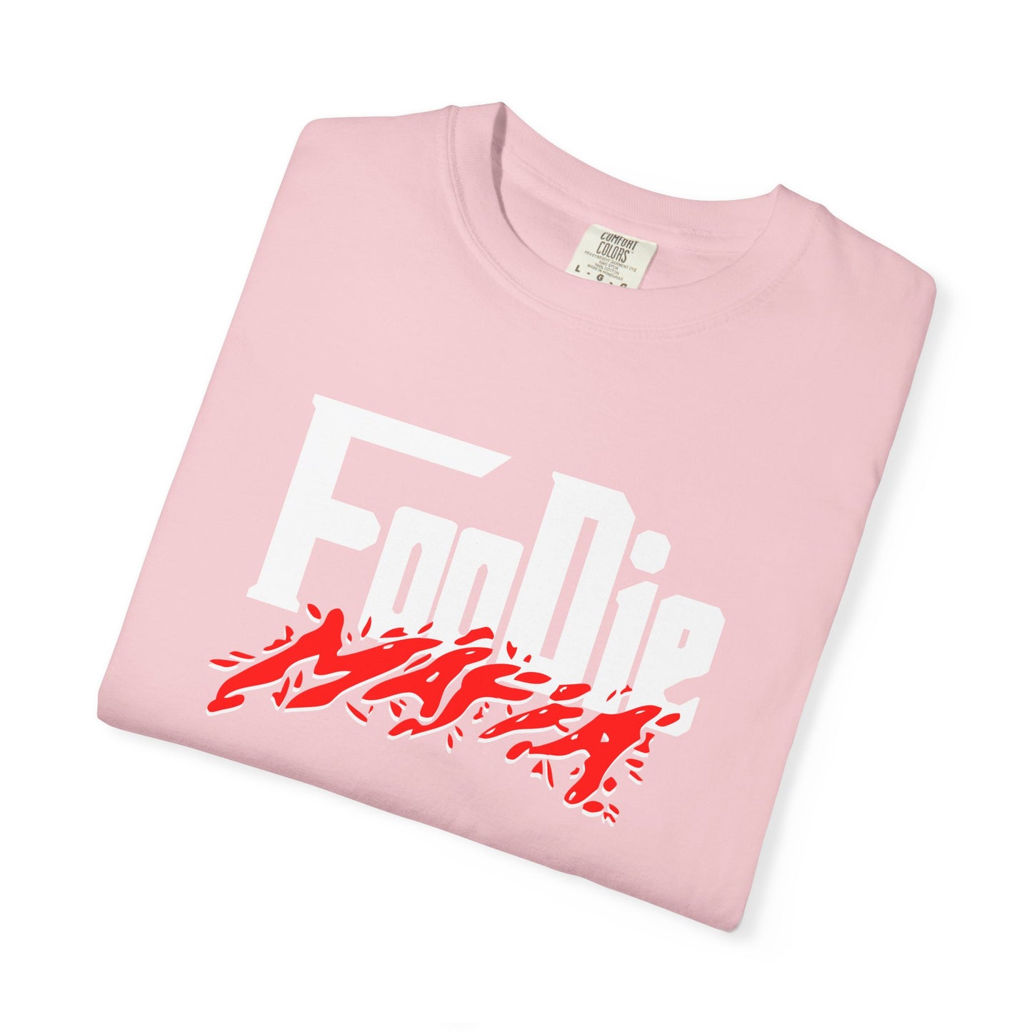 L.O.E.F Foodie Mafia Unisex Tee Shirt  (Red)