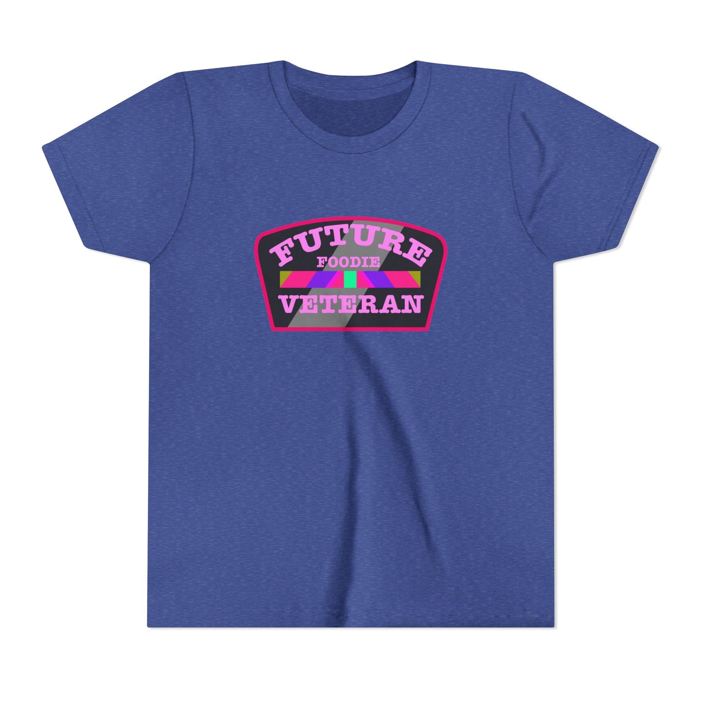 L.O.E.F Future Foodie Veteran Kids Tee Shirt (Pink)