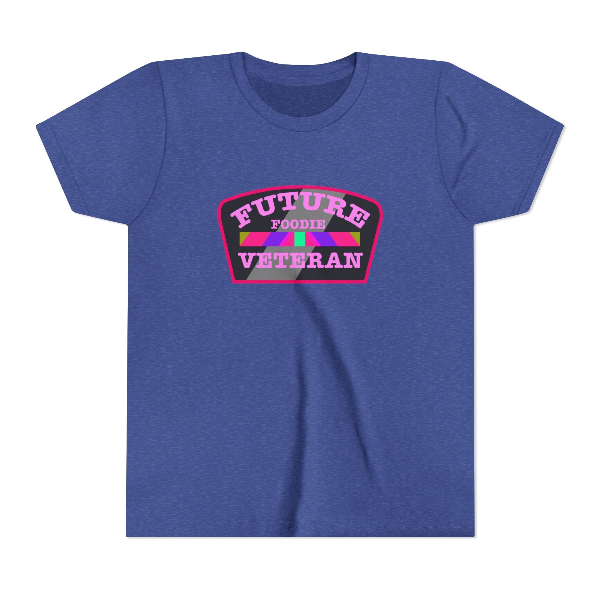 L.O.E.F Future Foodie Veteran Kids Tee Shirt (Pink)