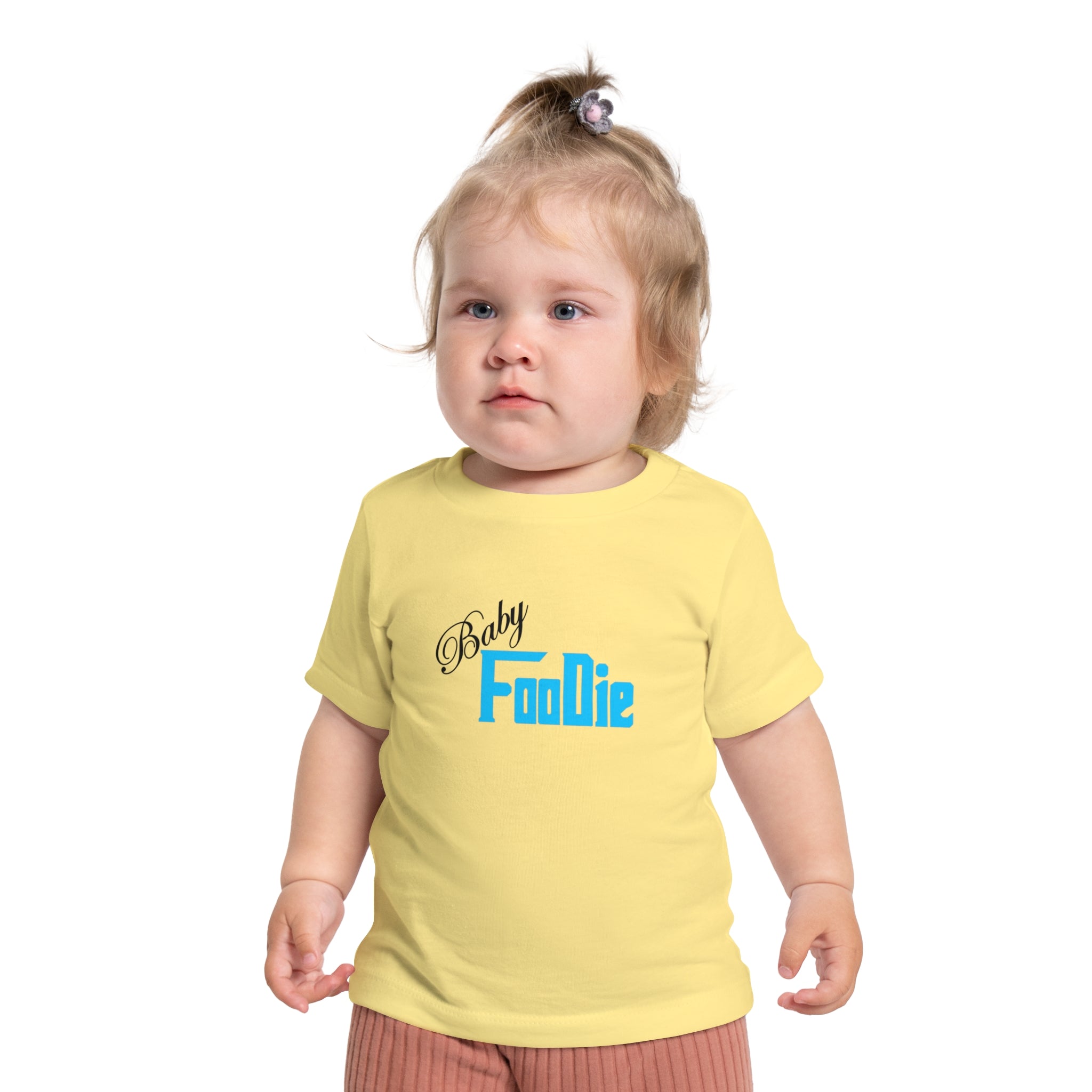 L.O.E.F Baby Foodie Toddler Tee Shirt (Neon Blue)