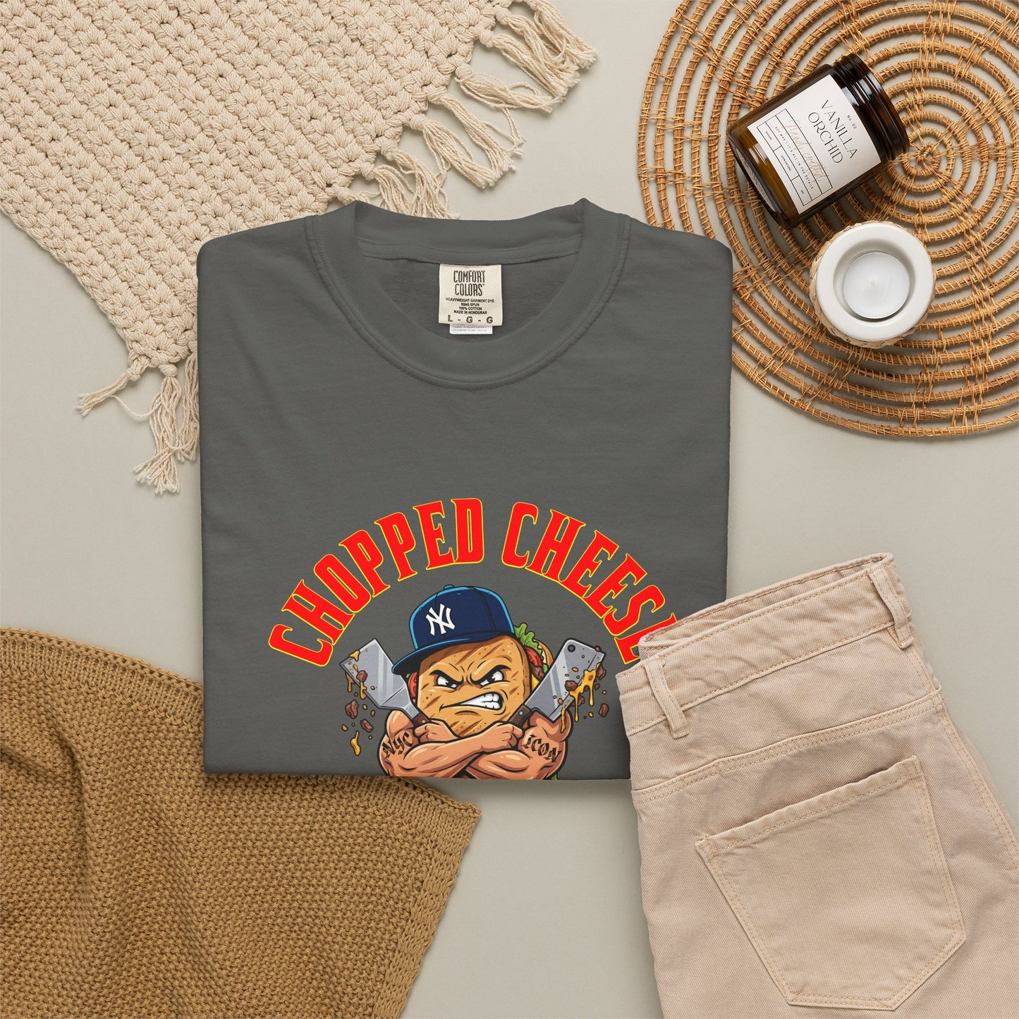 L.O.E.F Mafia Chopped Cheese Unisex Tee Shirt