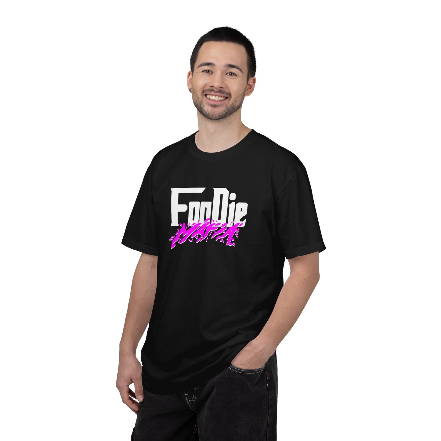 L.O.E.F Foodie Mafia Unisex Tee Shirt  (Purple)
