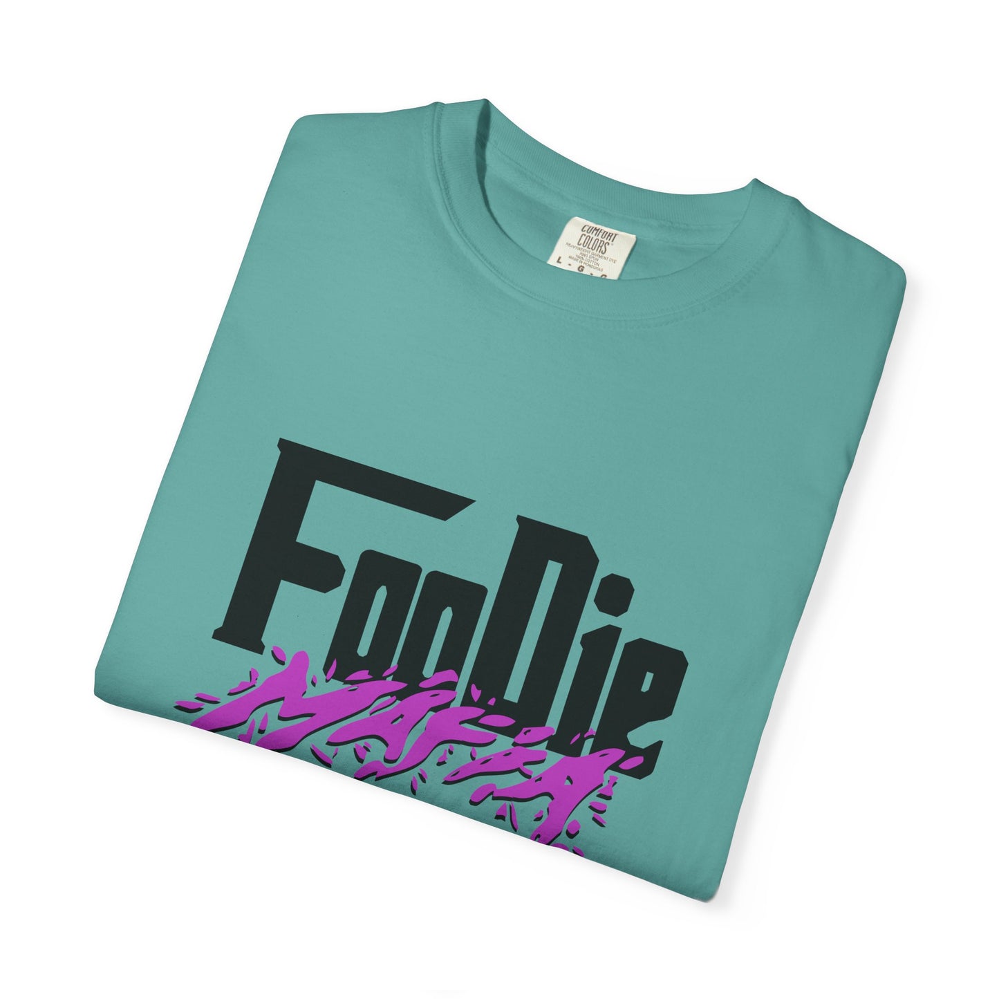 L.O.E.F Foodie Mafia Unisex Tee Shirt (Bright Purple)