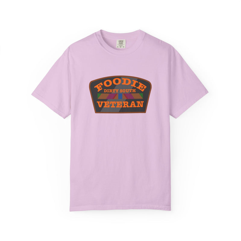 L.O.E.F Foodie Veteran DIRTY SOUTH Unisex Tee Shirt (Orange)