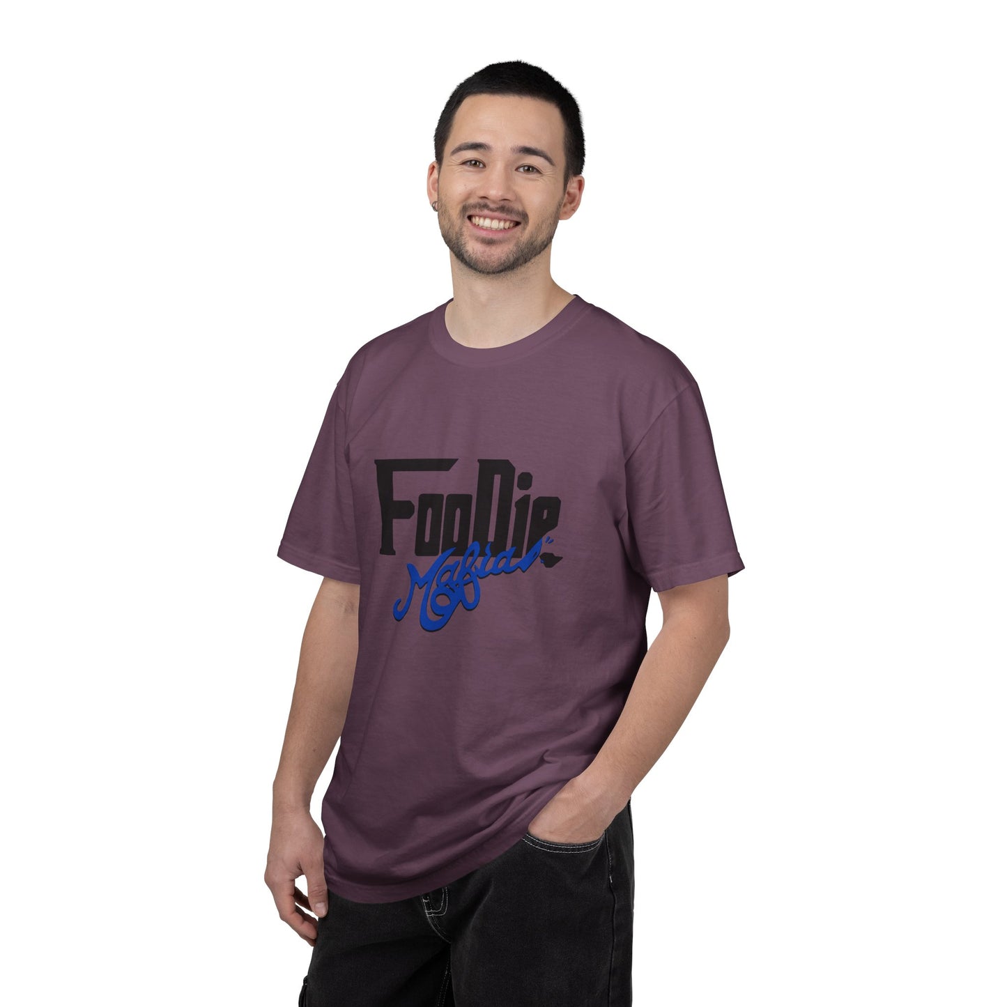 L.O.E.F Foodie Mafia Unisex Tee shirt (Cobalt Blue)