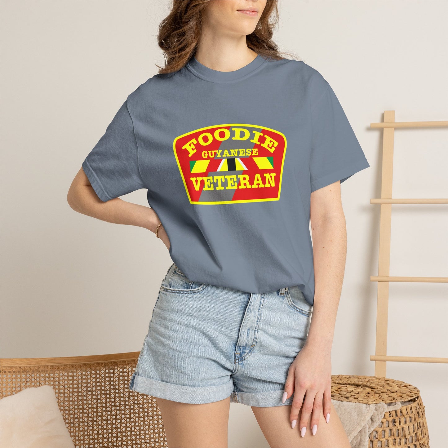 L.O.E.F Foodie Veteran Guyanese Unisex Tee Shirt