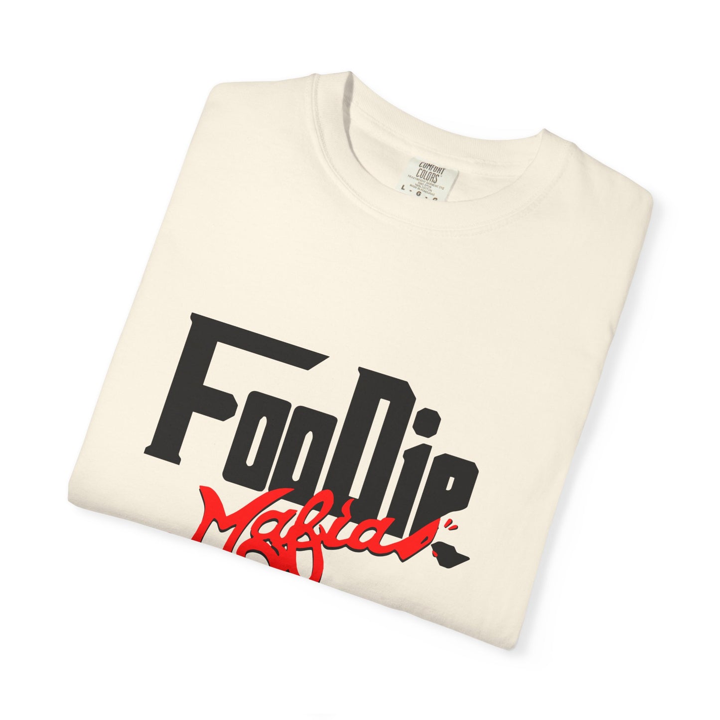 L.O.E.F Foodie Mafia Unisex Tee Shirt (Flat Red)
