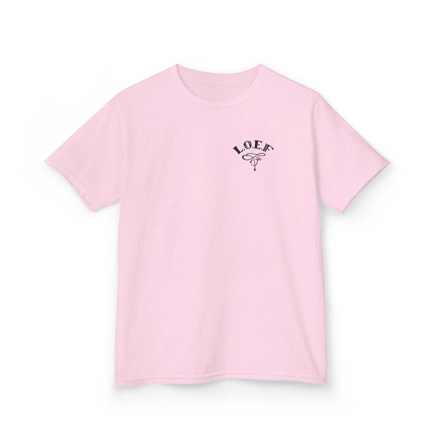 L.O.E.F Foodie 4Life Young Tee Shirt  (Black)