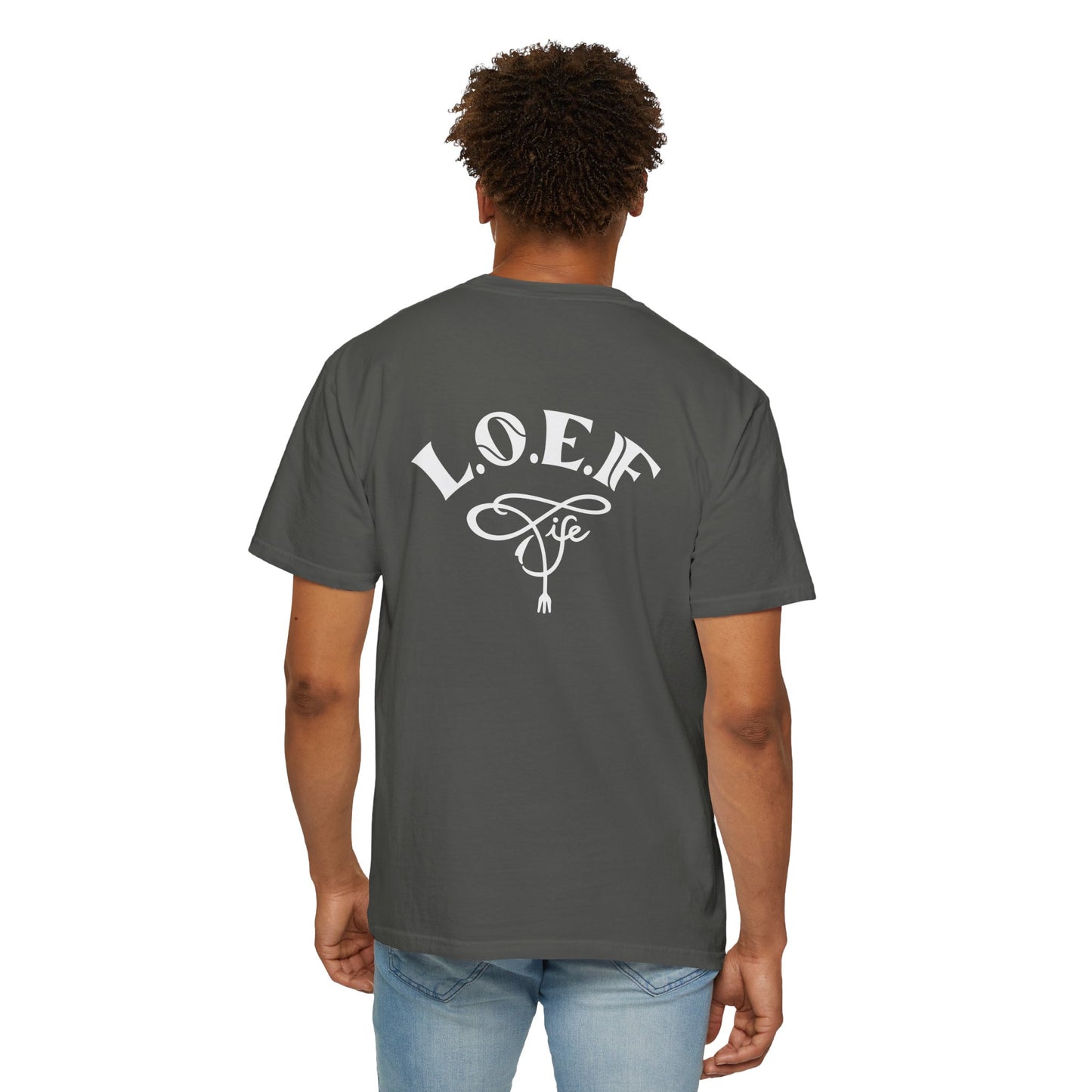 L.O.E.F Foodie Unisex Tee Shirt (Fuchsia)