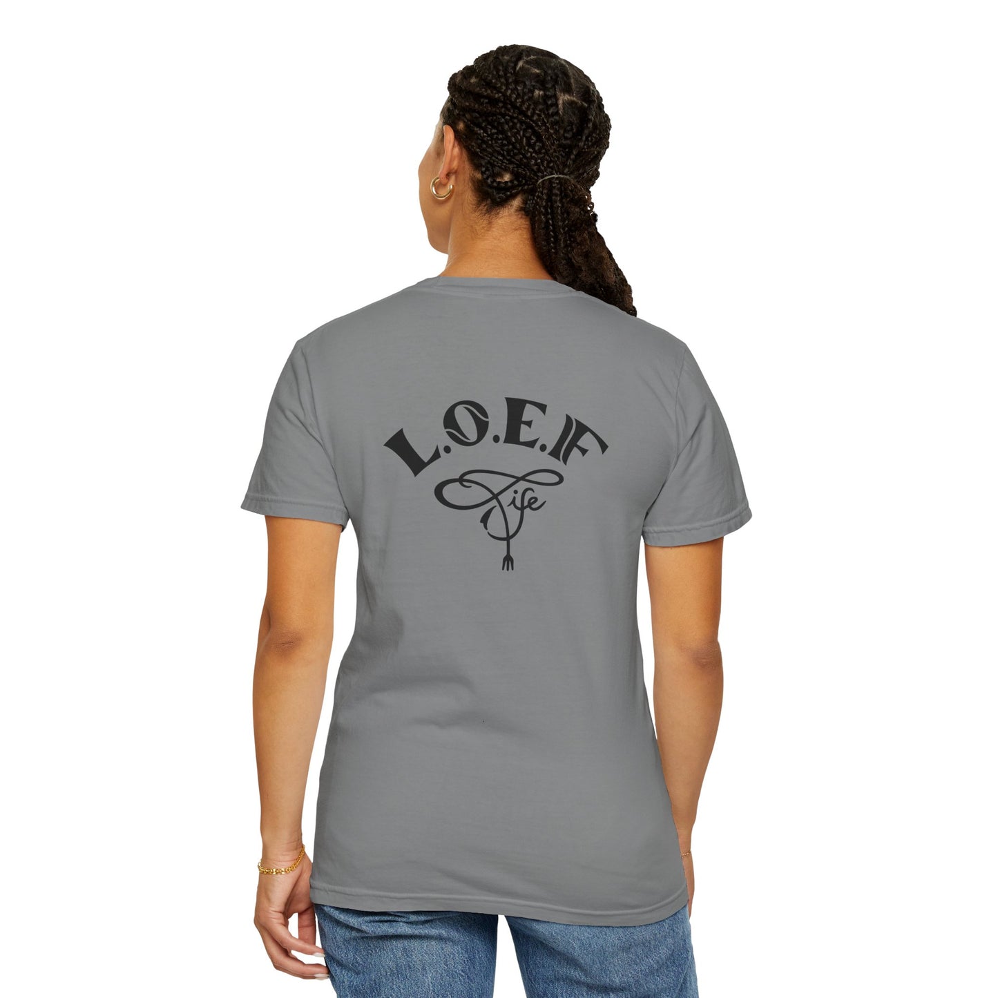 L.O.E.F Foodie Unisex Tee Shirt (Turquoise)