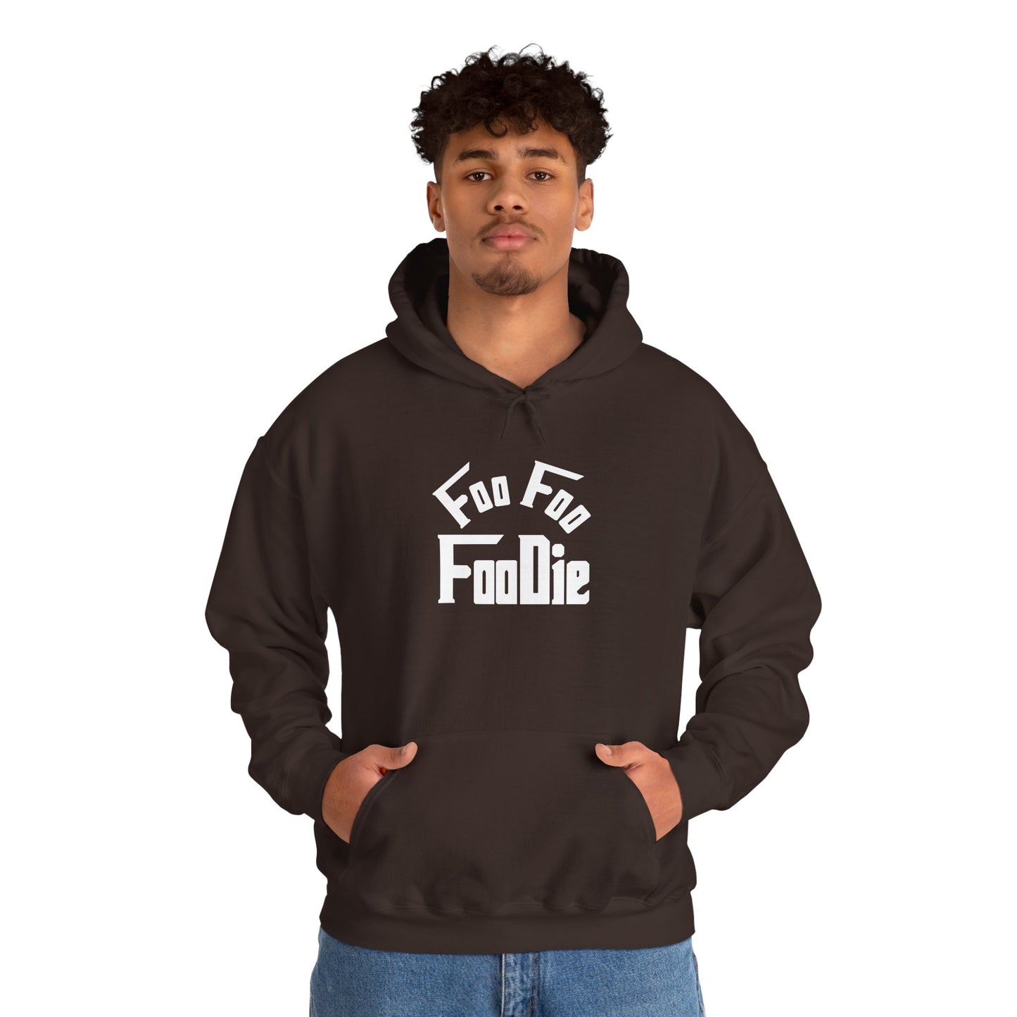 L.O.E.F Unisex Hooded Sweatshirt (White)