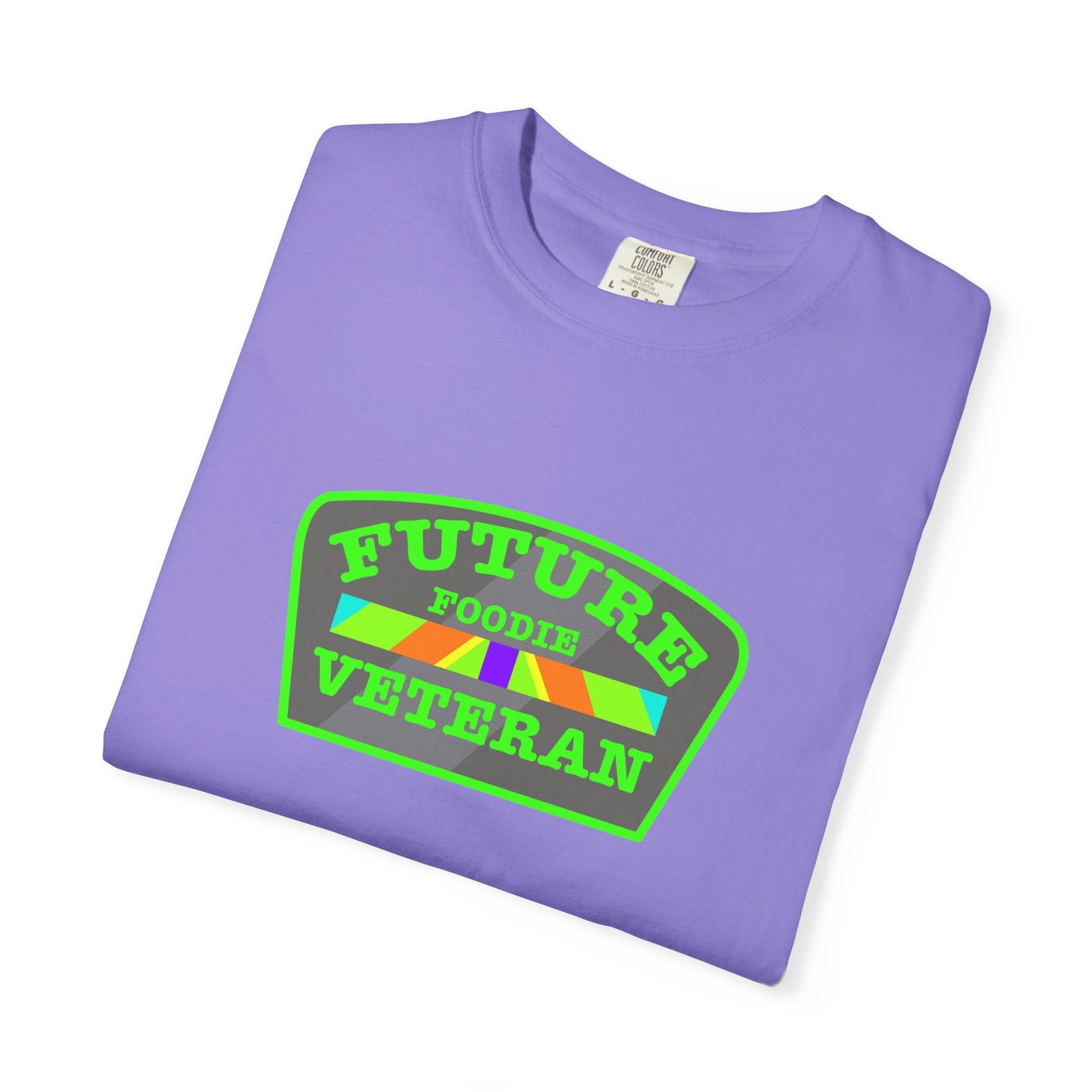 L.O.E.F Future Foodie Veteran Tee Shirt  (Neon Green)