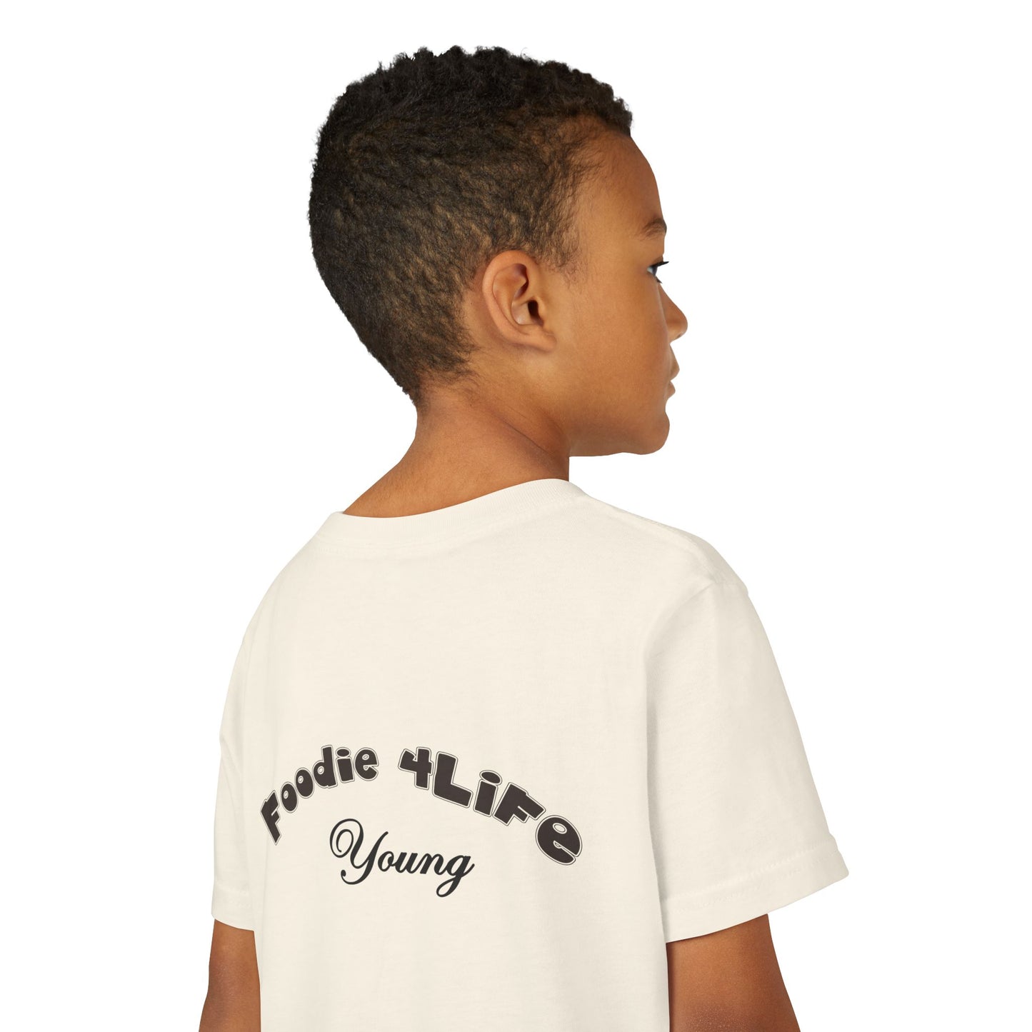 L.O.E.F Foodie 4Life Young Short Sleeve Tee (Black)