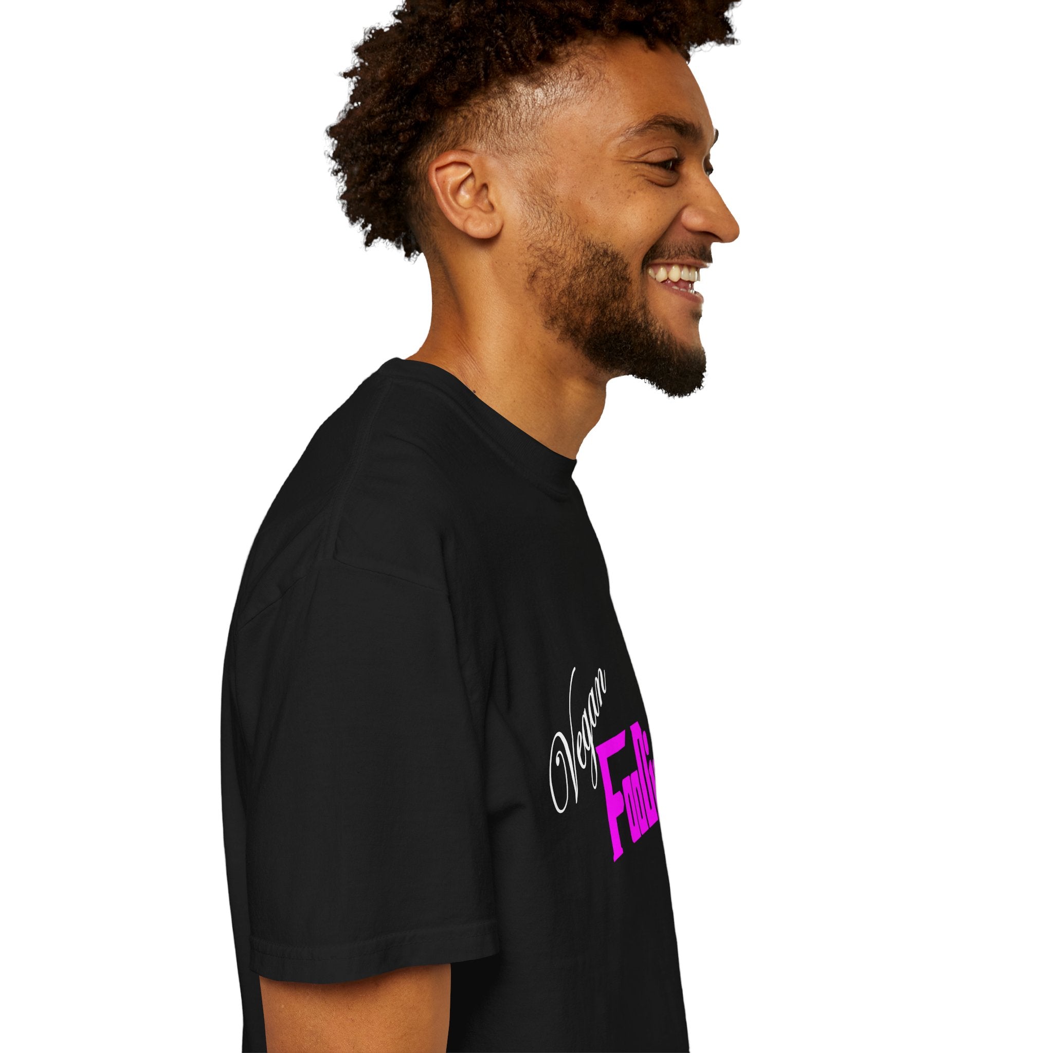 L.O.E.F Unisex Vegan Foodie Tee Shirt (Fuchsia)