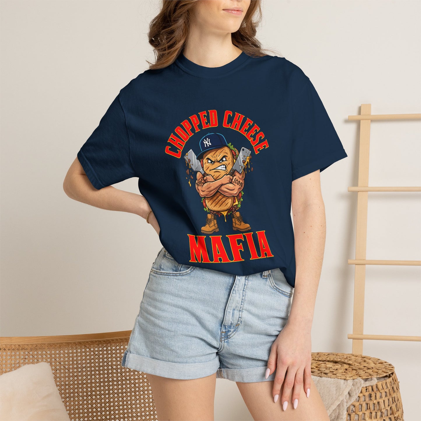 L.O.E.F Mafia Chopped Cheese Unisex Tee Shirt