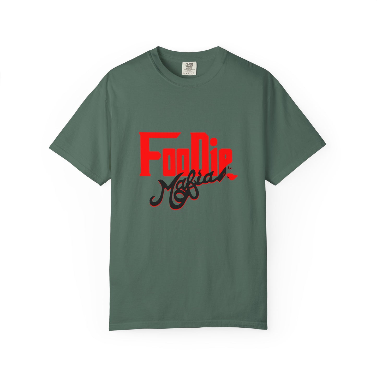 L.O.E.F Red Foodie Mafia Unisex Tee shirt (Black)