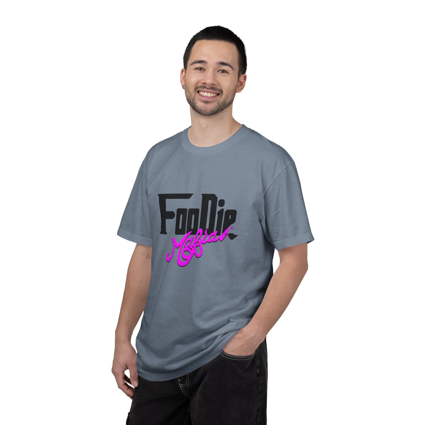 L.O.E.F Foodie Mafia Unisex Tee Shirt (Bright Purple)
