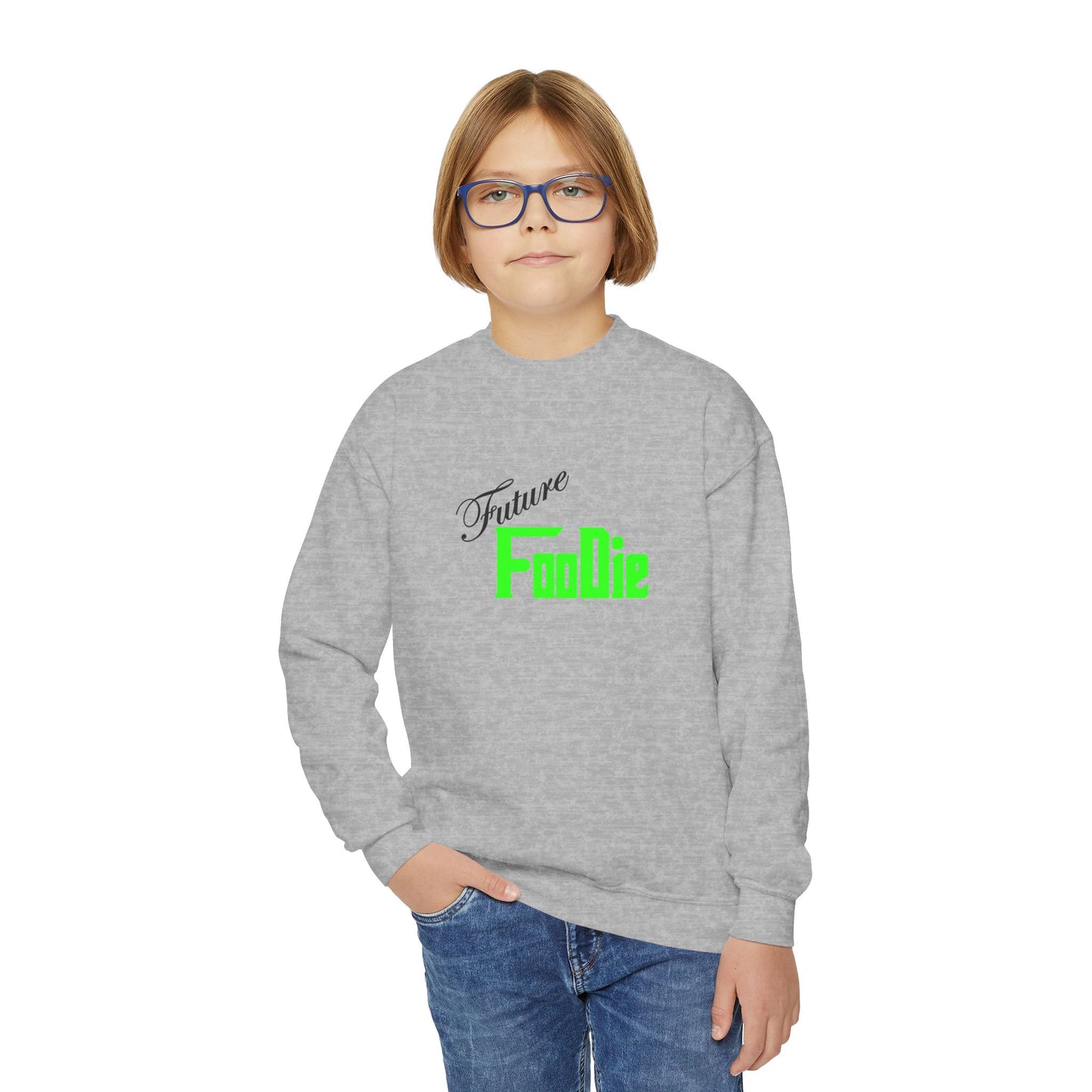 L.O.E.F Young Foodie Youth Sweatshirt (Neon Green)
