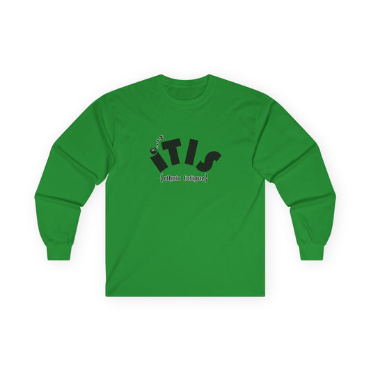 L.O.E.F ITIS Unisex Long Sleeve Tee (Black)