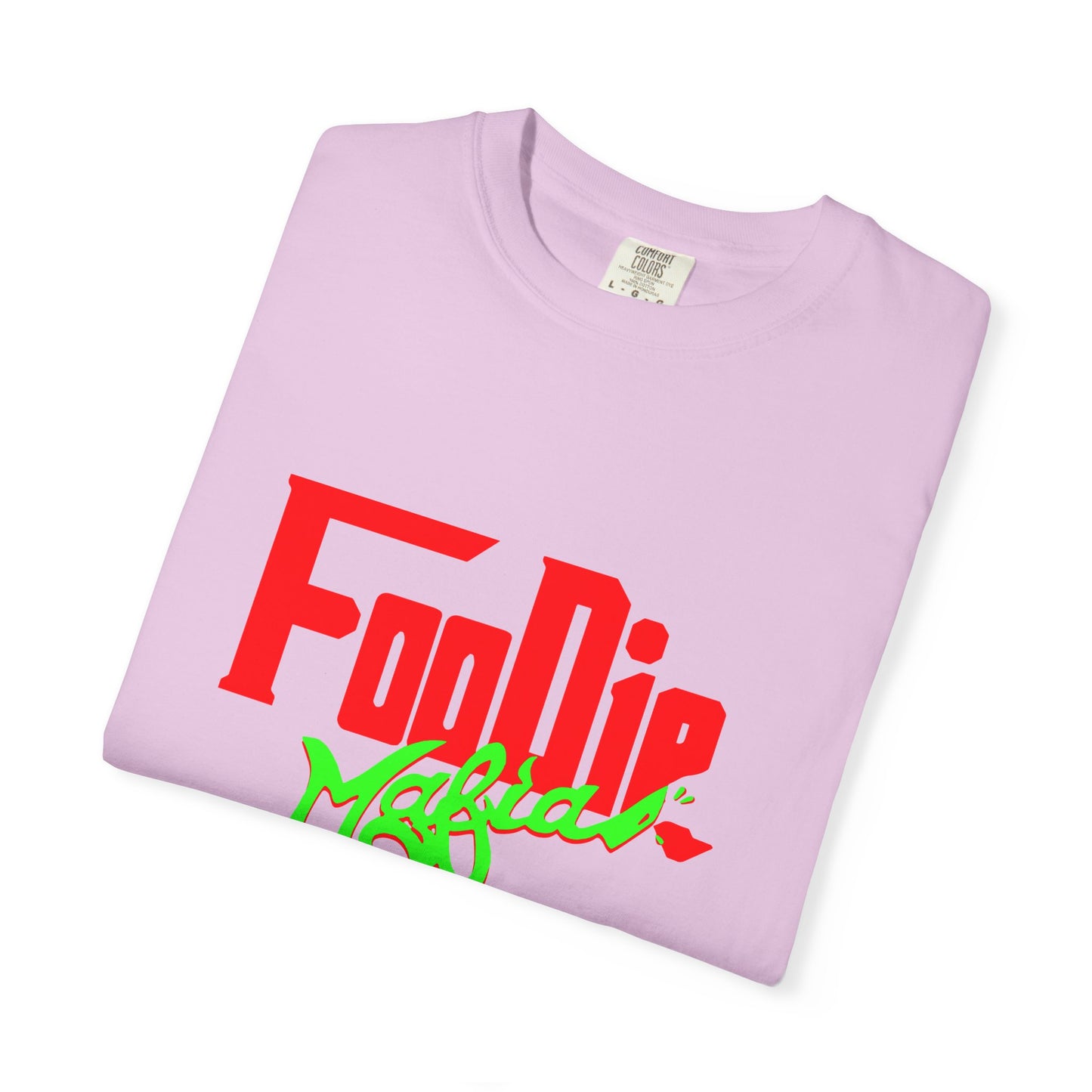 L.O.E.F Red Foodie Mafia Unisex Tee Shirt (Neon Green)