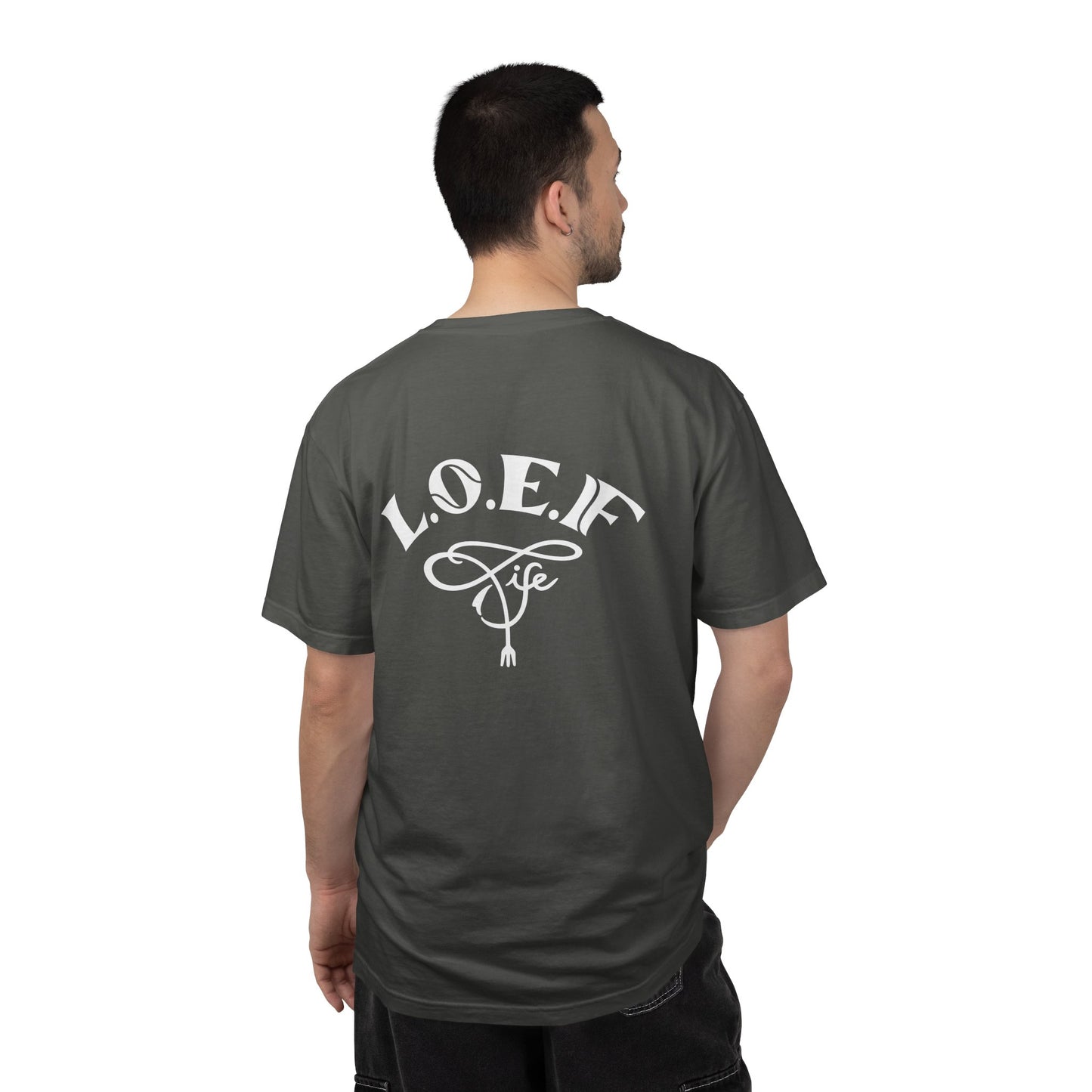 L.O.E.F Foodie Unisex Tee Shirt (Fuchsia)