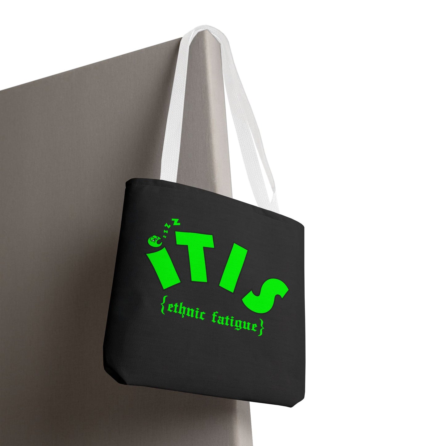L.O.E.F ITIS Tote Bag (Neon Green)