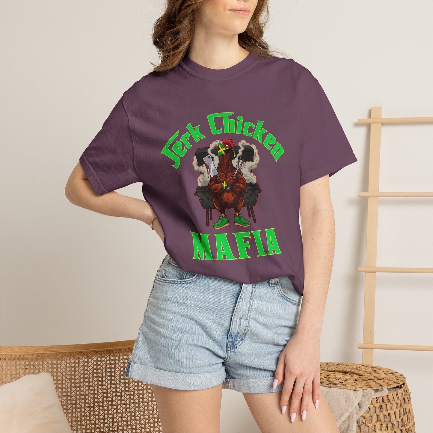 L.O.E.F Jerk Chicken Mafia Unisex Tee Shirt