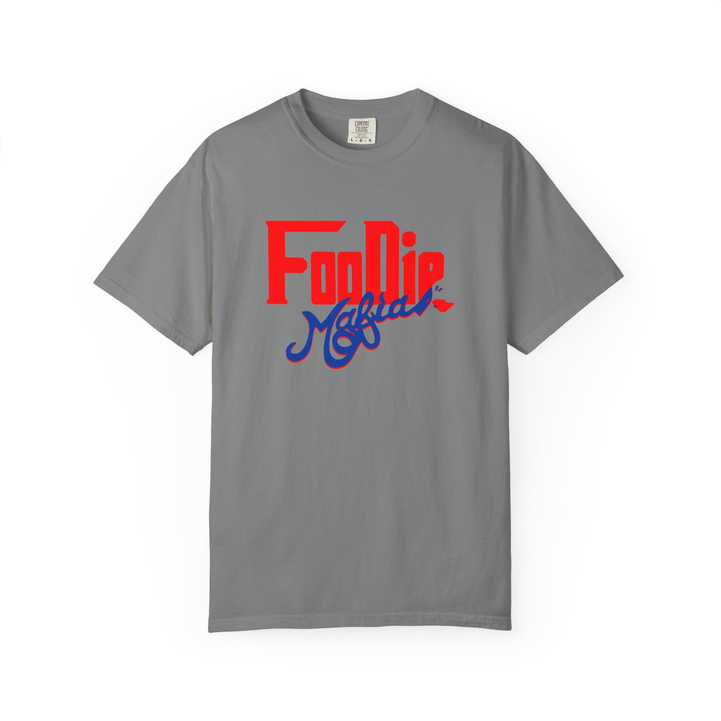 L.O.E.F Red Foodie Mafia Unisex Tee shirt (Cobalt Blue)