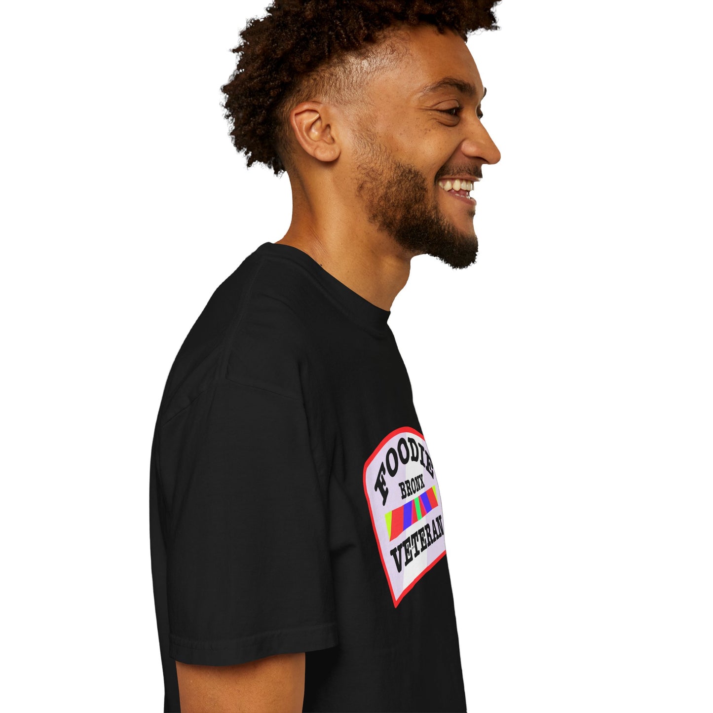 L.O.E.F Foodie Veteran Bronx Unisex Tee Shirt (Soft Pink)