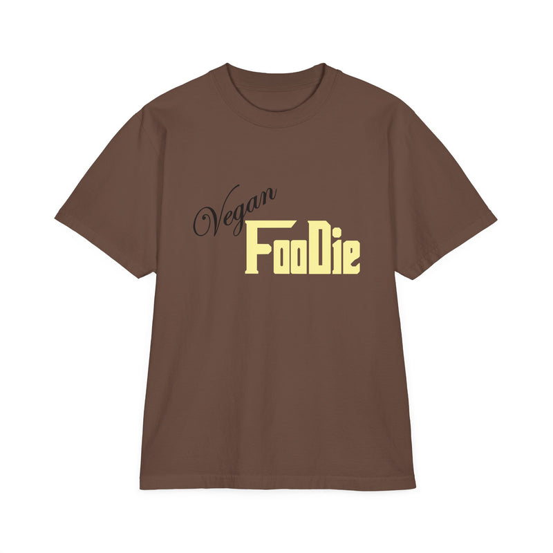 L.O.E.F Unisex Vegan Foodie Tee Shirt (Light Yellow)