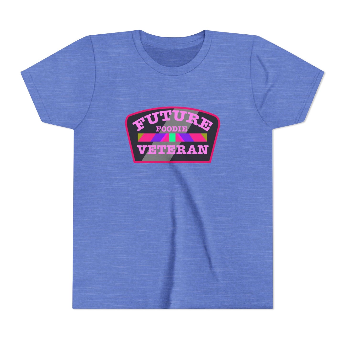 L.O.E.F Future Foodie Veteran Kids Tee Shirt (Pink)