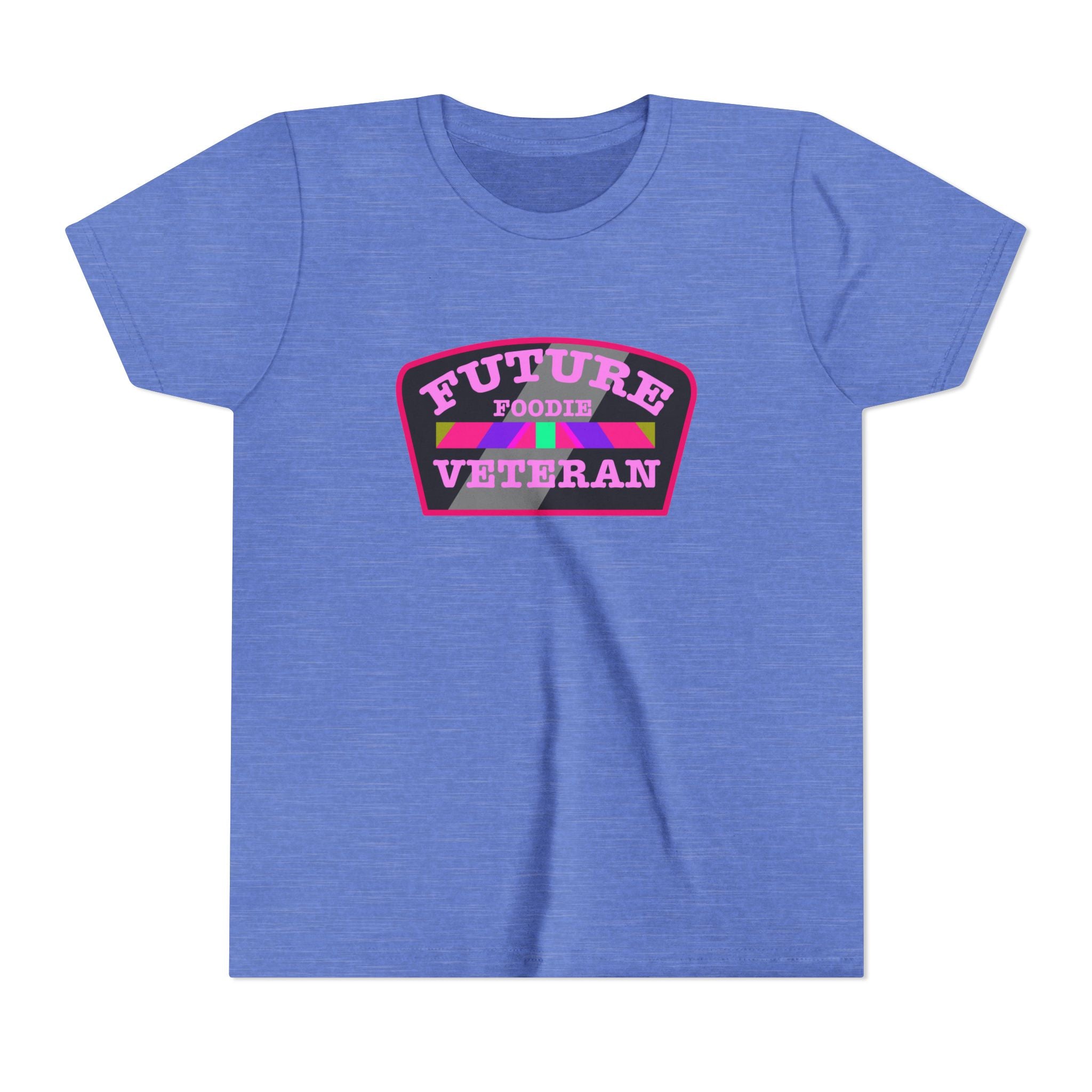 L.O.E.F Future Foodie Veteran Kids Tee Shirt (Pink)