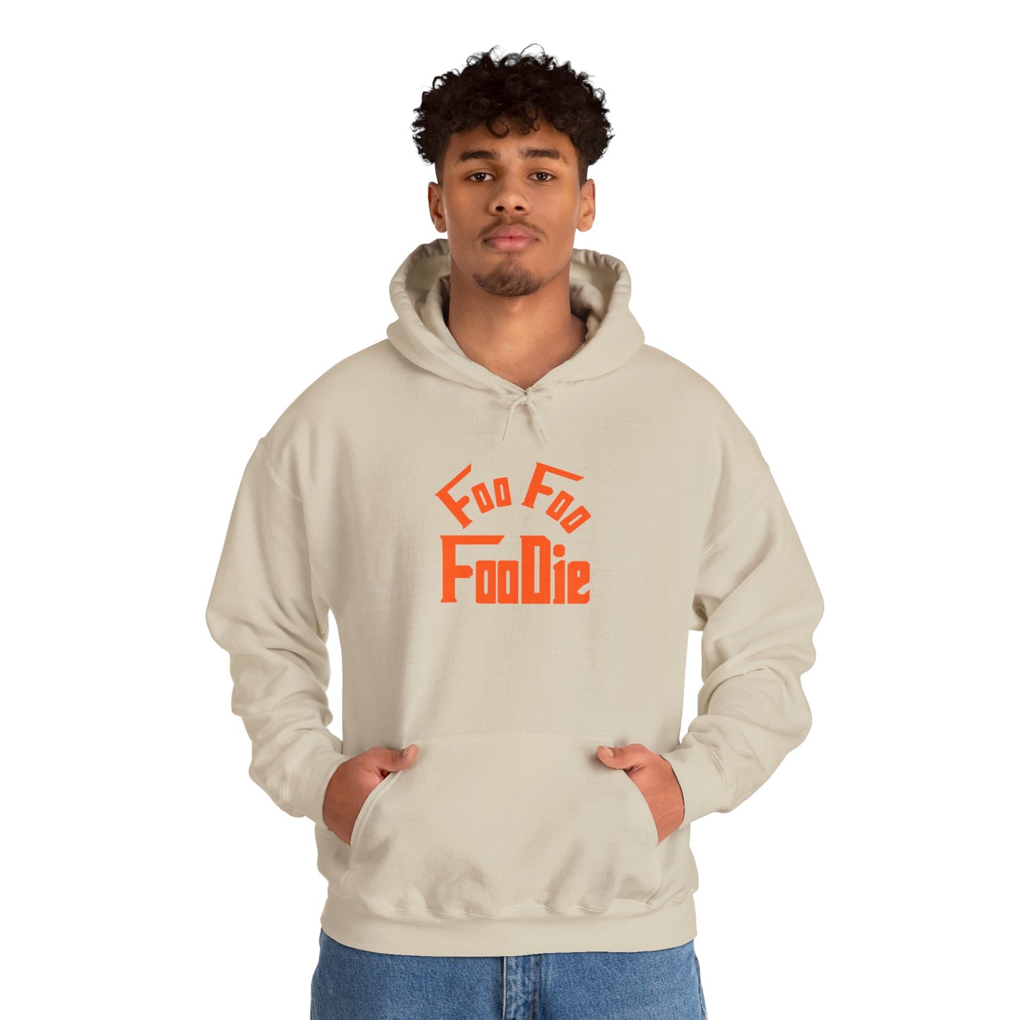 L.O.E.F Unisex Hooded Sweatshirt (Neon Orange)