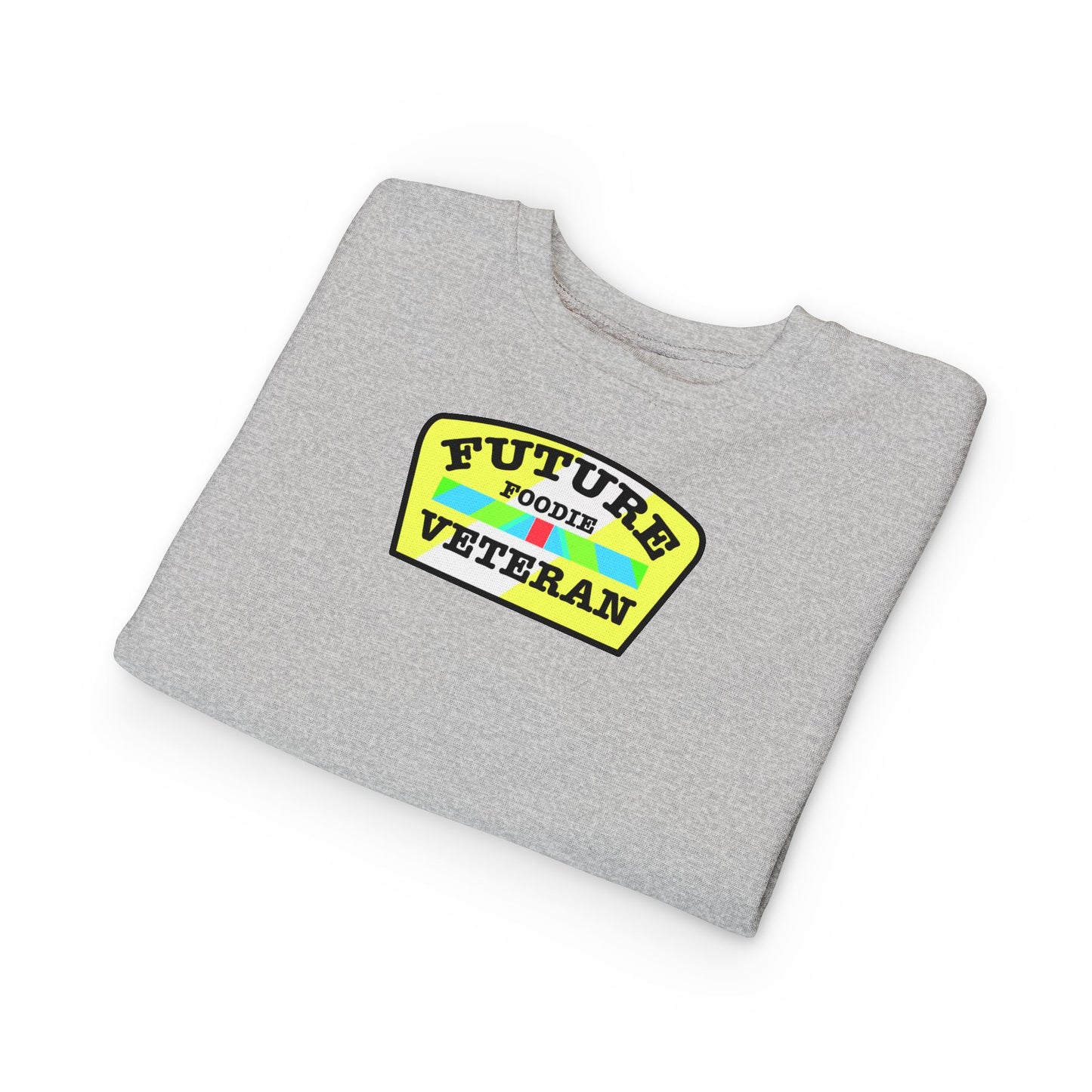L.O.E.F Future Foodie Veteran Baby Sweatshirt (Yellow and Black)