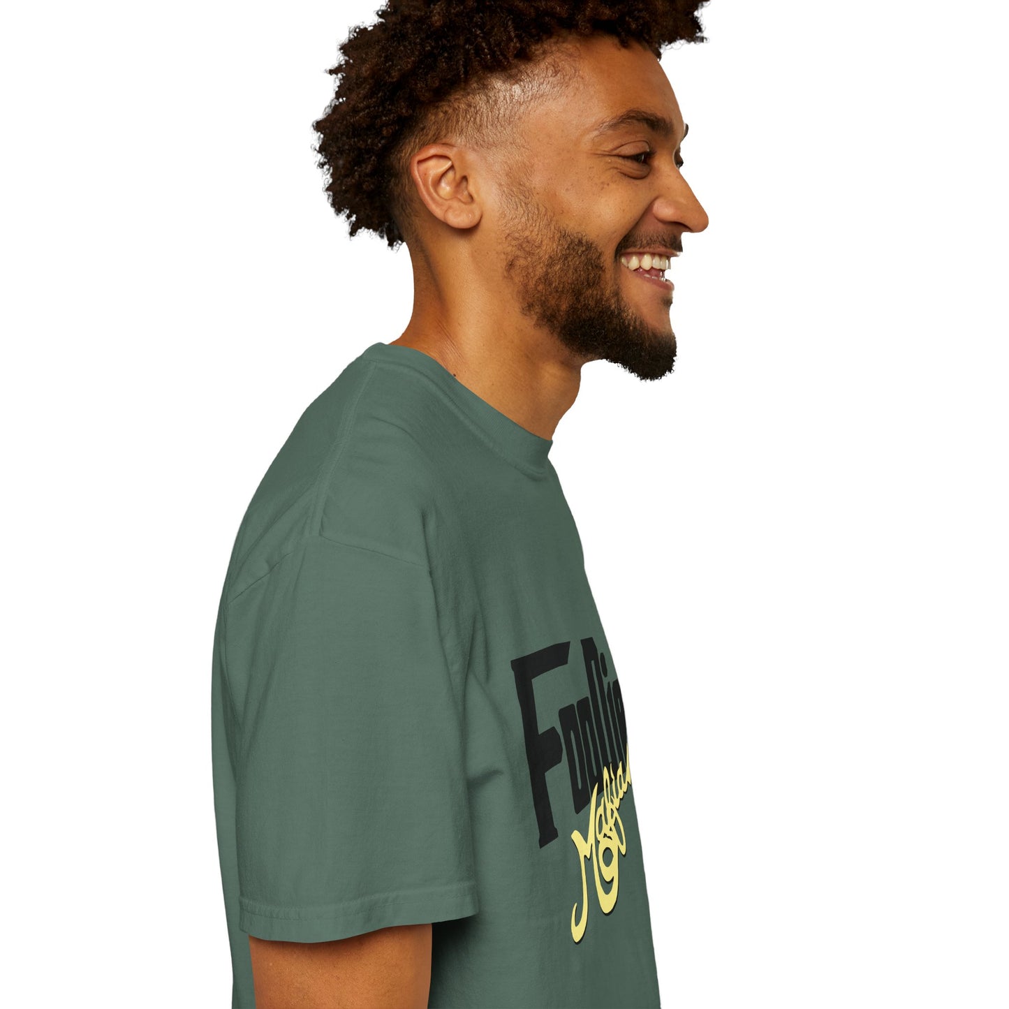 L.O.E.F Foodie Mafia Unisex Tee shirt (Soft Yellow)