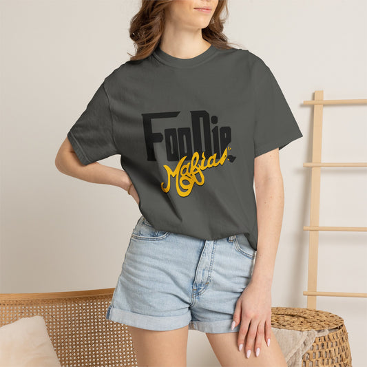 L.O.E.F Foodie Mafia Unisex Tee Shirt (Yellow)