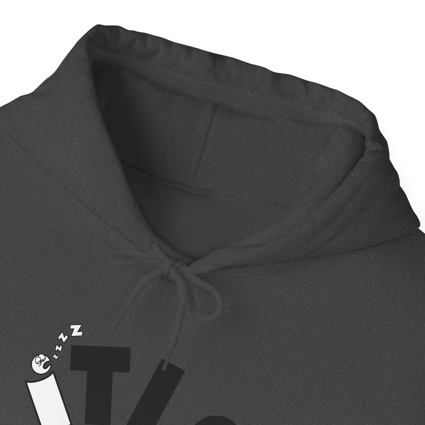 L.O.E.F ITIS Unisex Hooded Sweatshirt (White and Black)